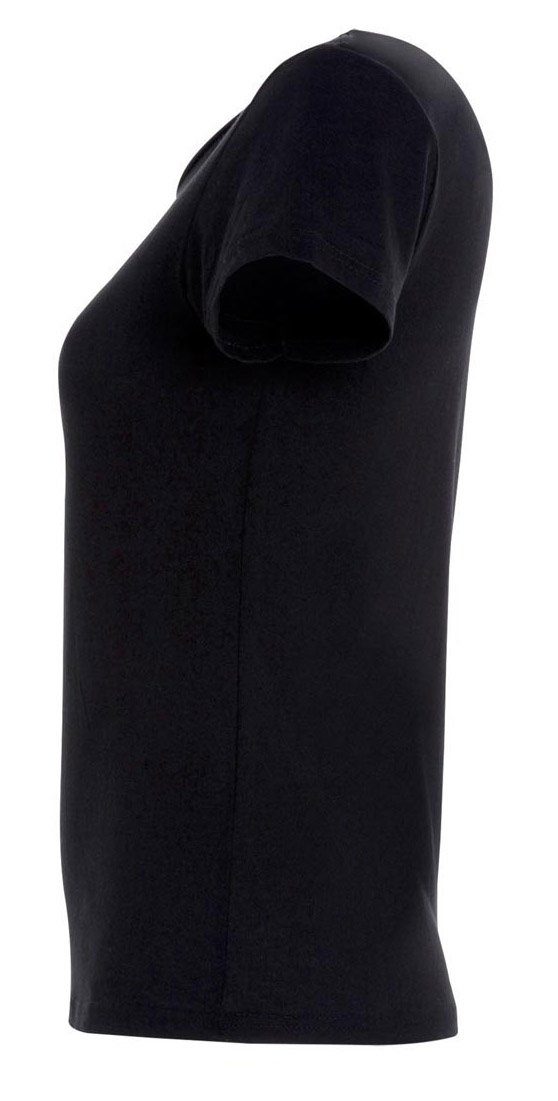RMK T-Shirt Damen Shirt kurzarm Rundhalsshirt mit modischem Frontdruck "Ted günstig online kaufen