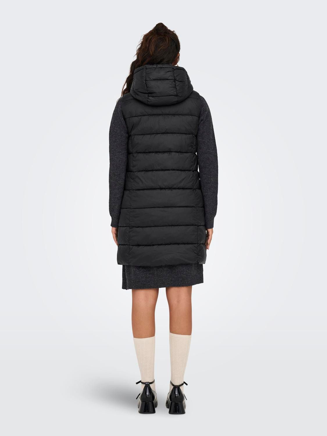 JDY Steppweste JDYZULU LONG HOOD WAISTCOAT günstig online kaufen