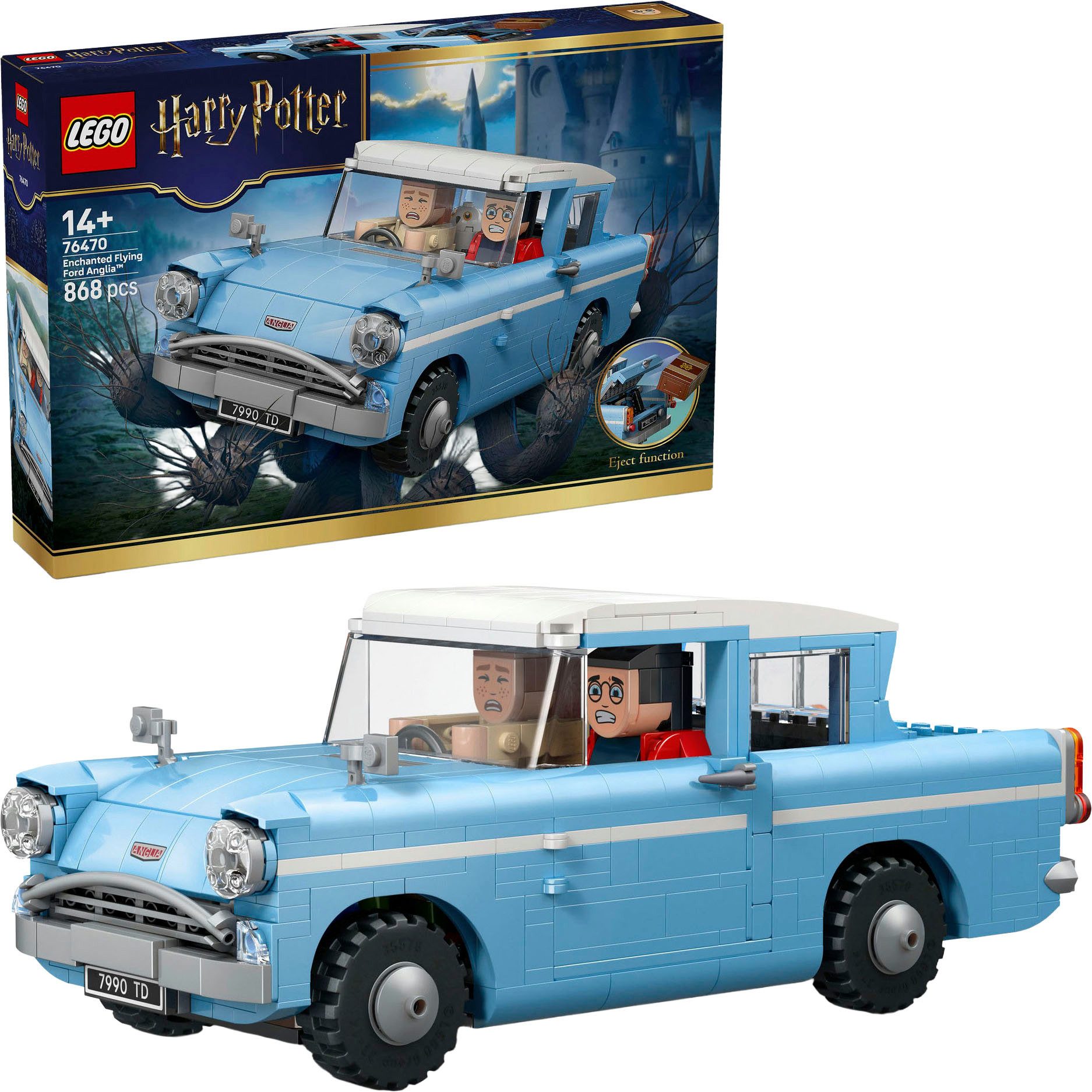 LEGO® Fliegender Ford Anglia (76470), LEGO Harry Potter Konstruktionsspiels günstig online kaufen