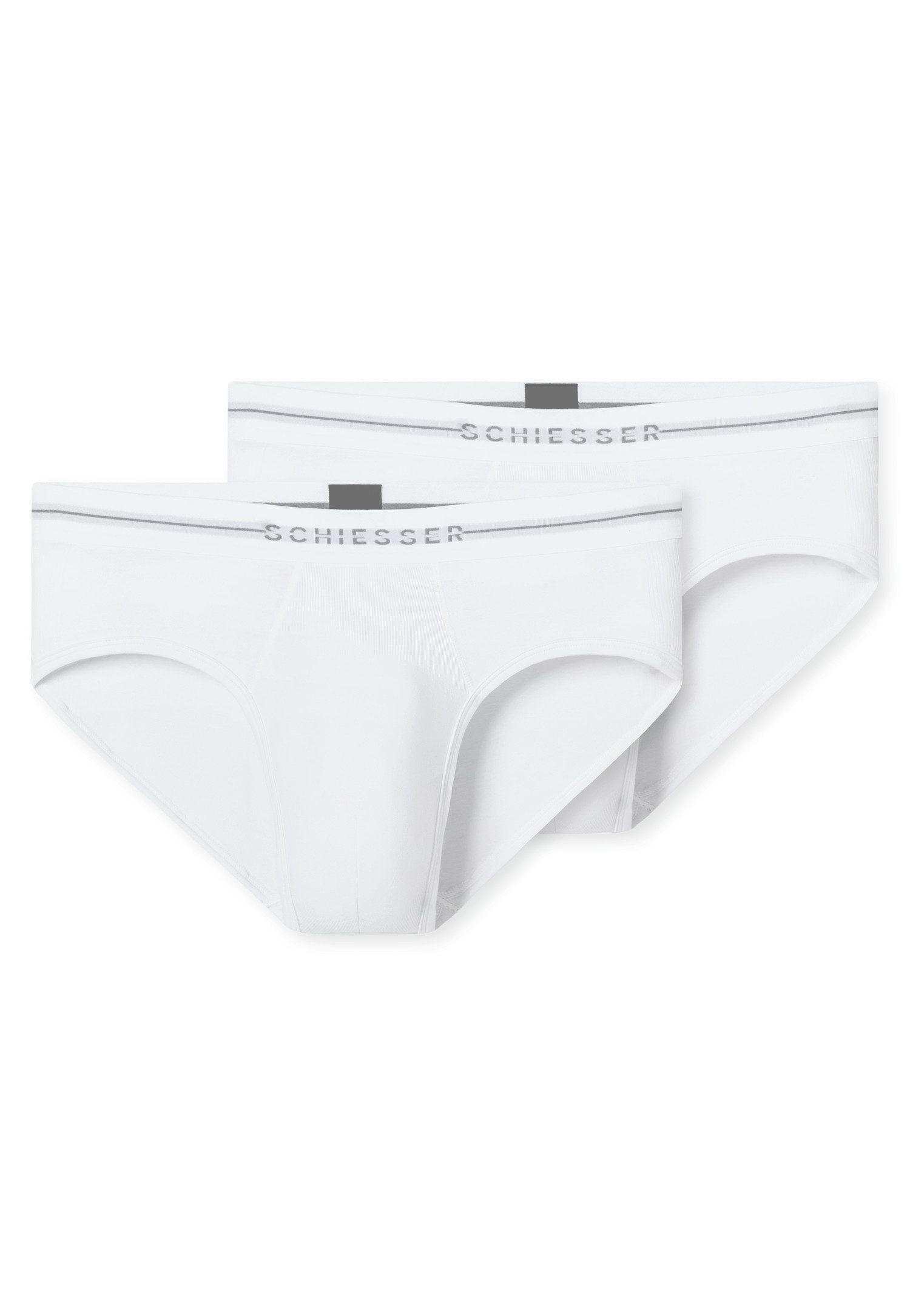 Schiesser Rioslip Cotton Flex (2er Pack) Baumwollmischung, ohne störende Seitennähte, superweich