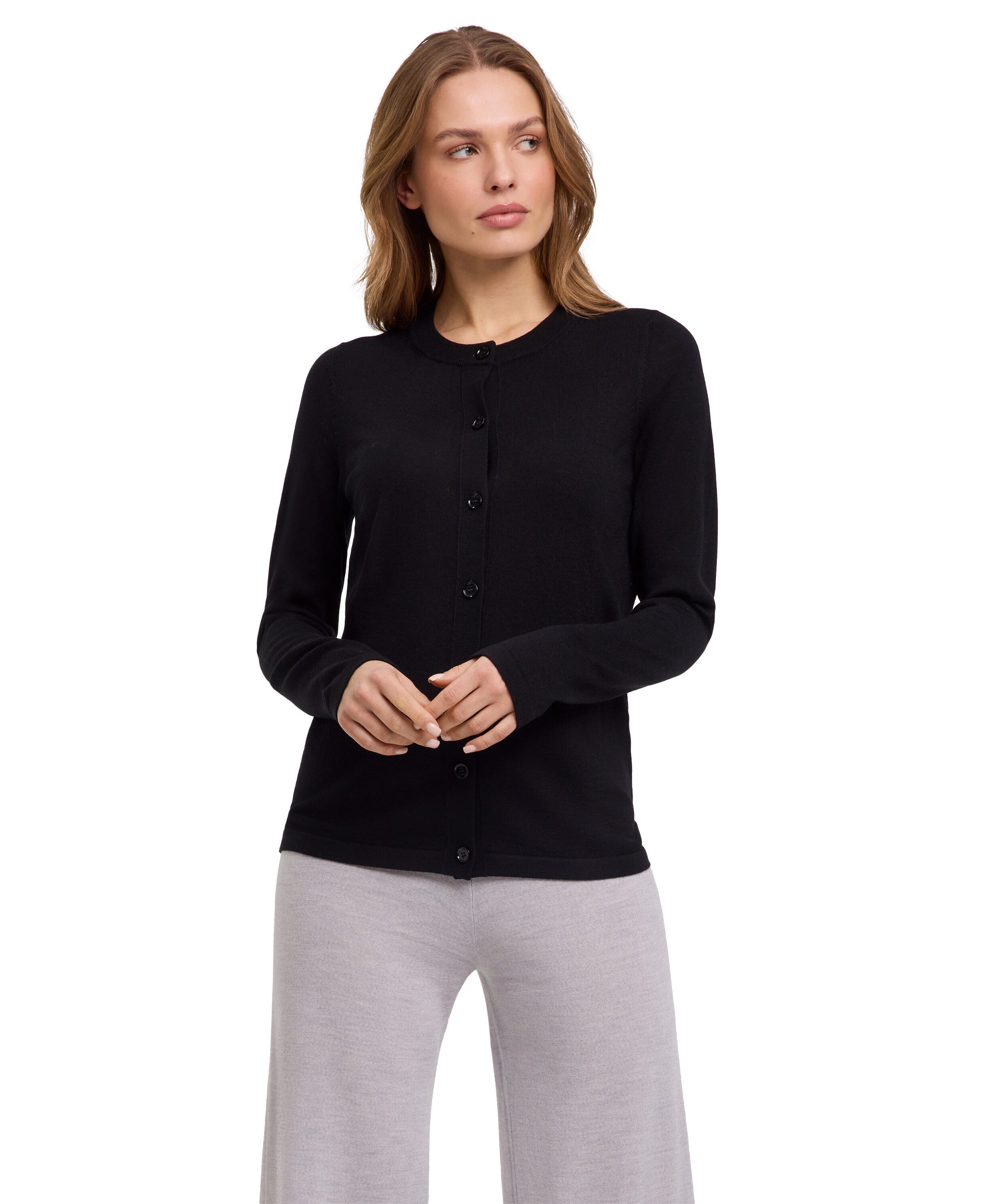 FALKE Strickjacke Casual Wool (1-tlg) günstig online kaufen