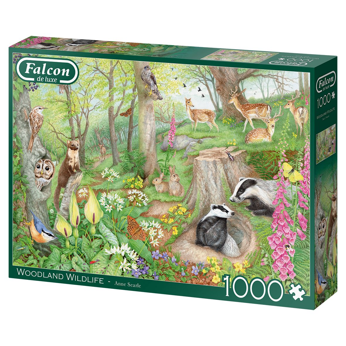 Jumbo Spiele Puzzle Anne Searle Tiere günstig online kaufen
