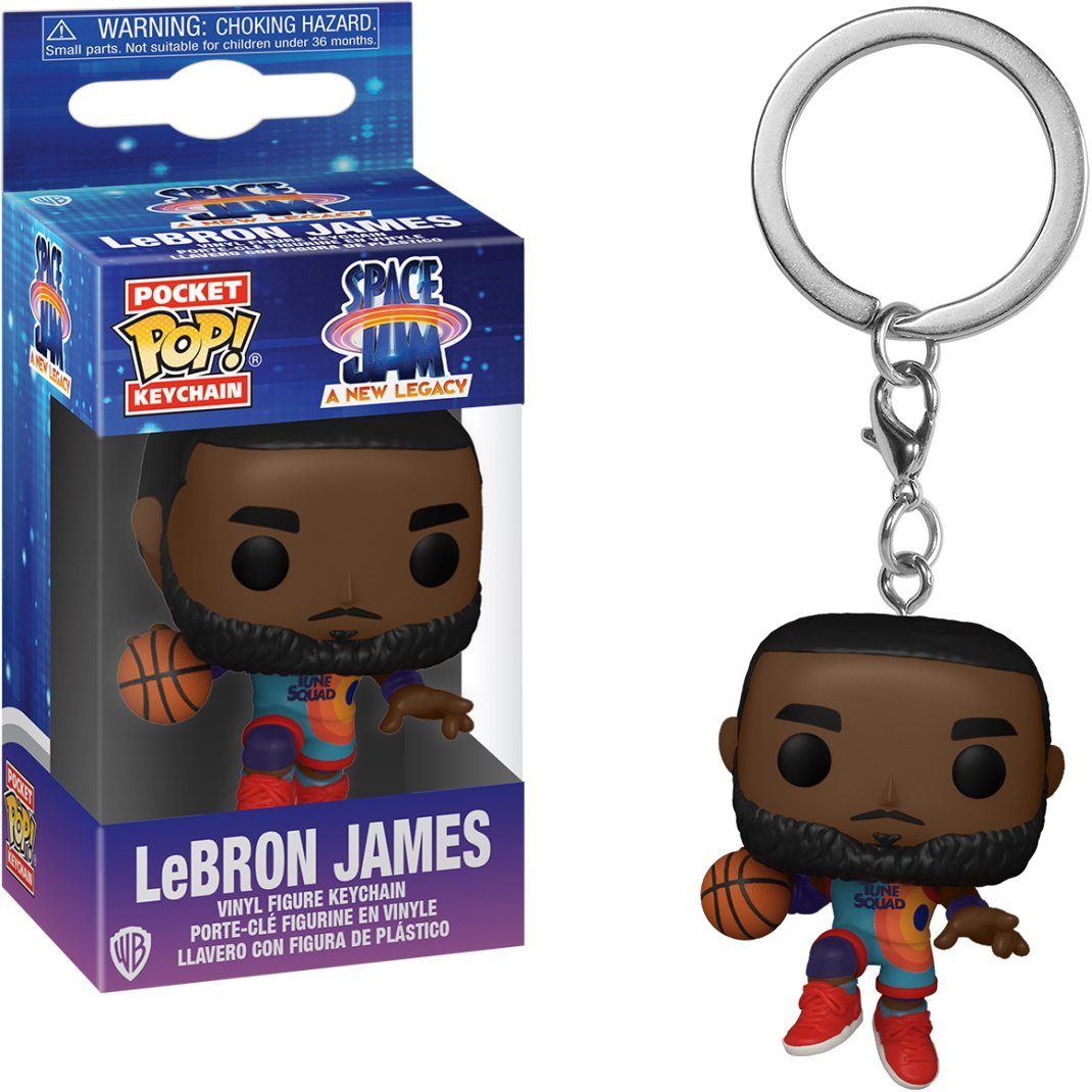 Funko Schlüsselanhänger Space Jam - LeBron James Pocket Pop!