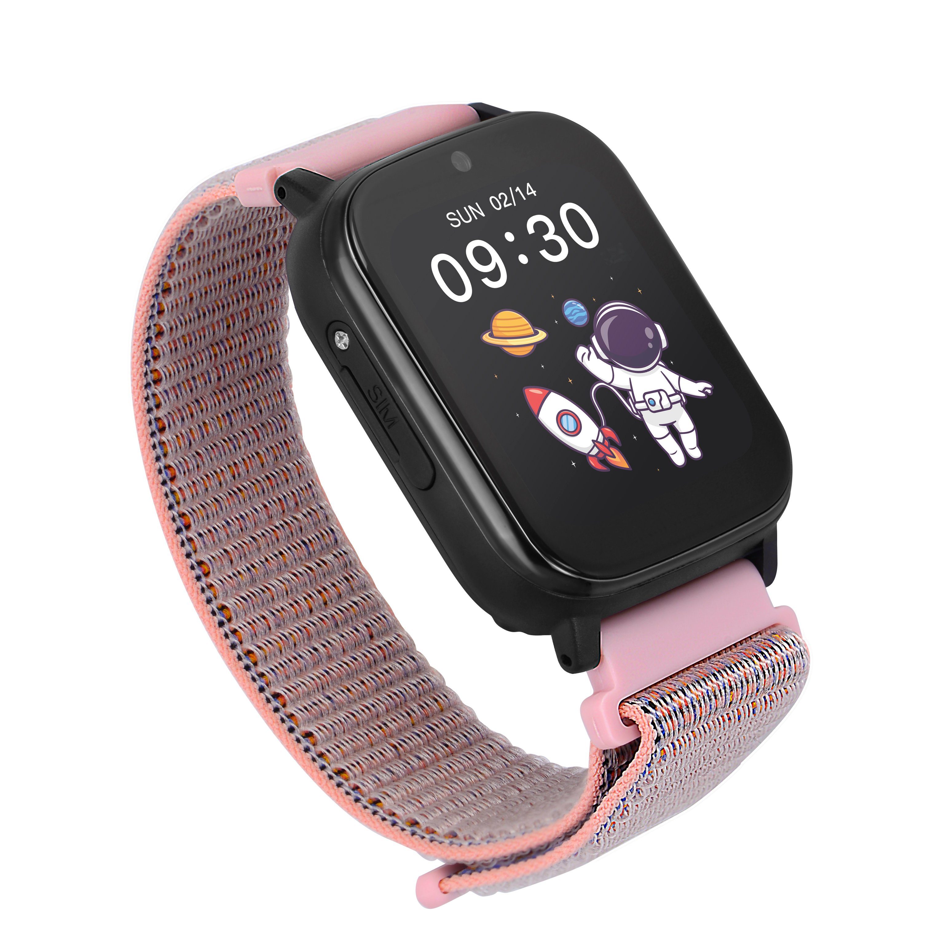 GARETT Smartwatch KIDS Tech 4G SIM Klettverschluss Kinder Uhr Smartwatch