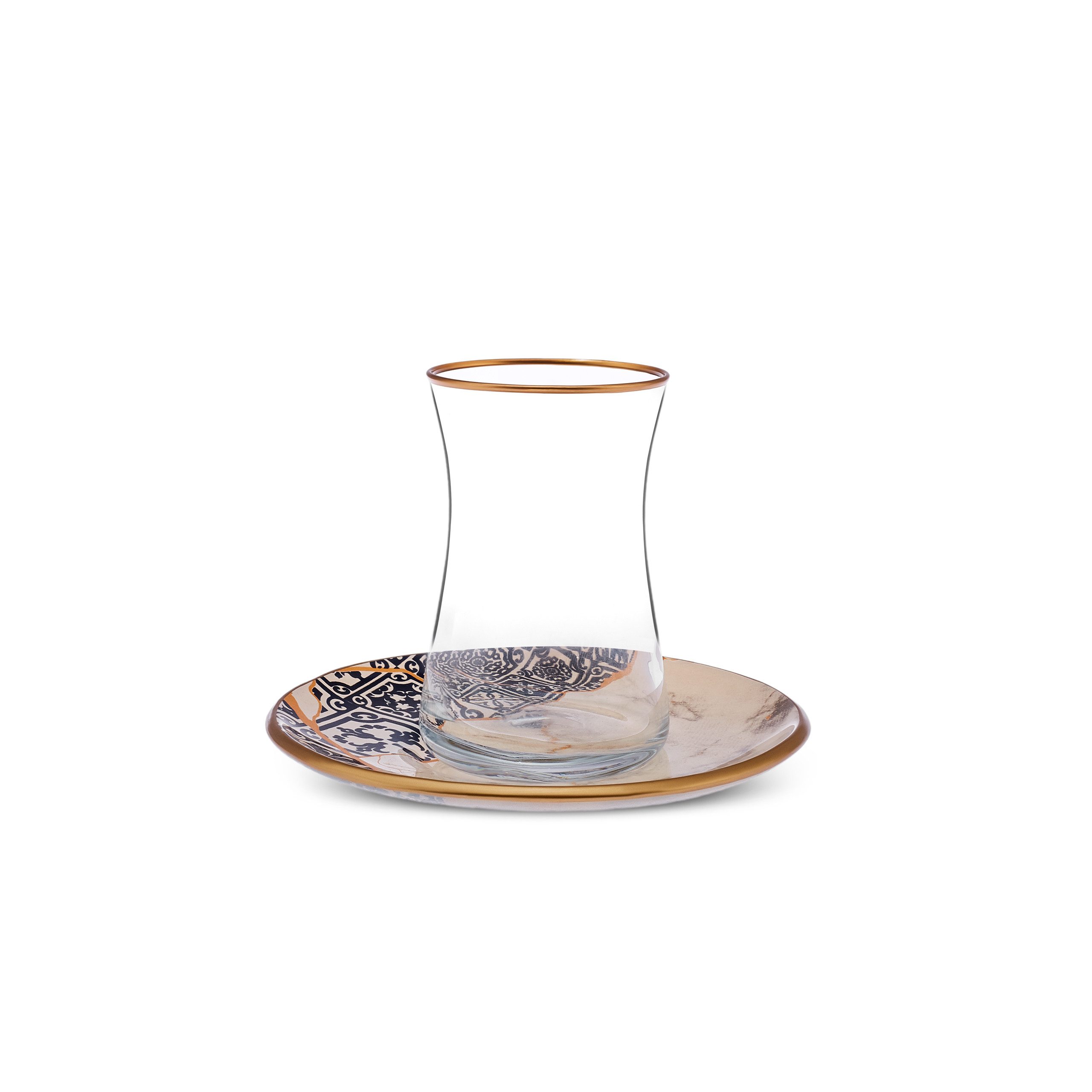 Karaca Teeservice Karaca Aris 6 Personen Teeset, 12 Teilig, GLASS – Bild 5 von 5
