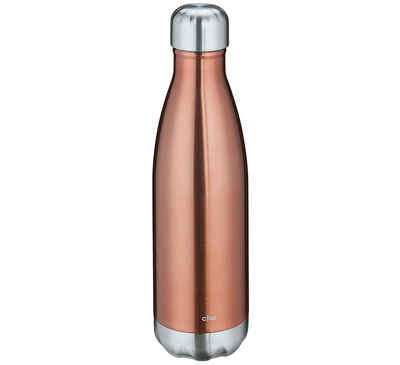 Cilio Thermoflasche Trinkflasche Isoliertrinkflasche Edelstahl cilio ELEGANTE 0,5l kupfer
