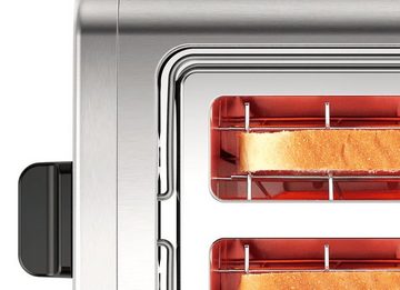 BOSCH Toaster TAT5P420DE DesignLine, 2 kurze Schlitze, 970 W