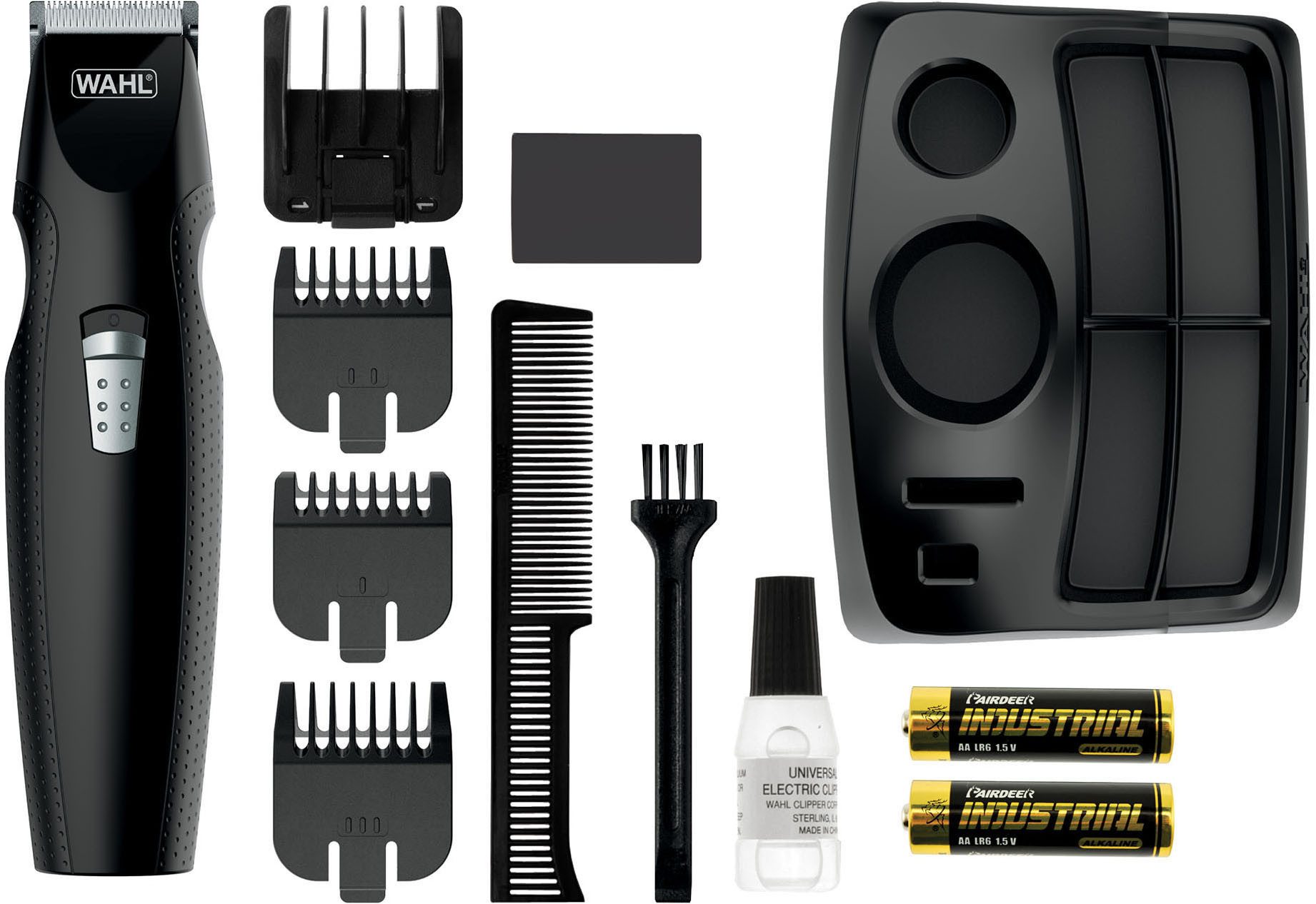 Wahl Триммер для бороды Mustache & Beard, 10-teiliges batteriebetriebenes Триммеры Set