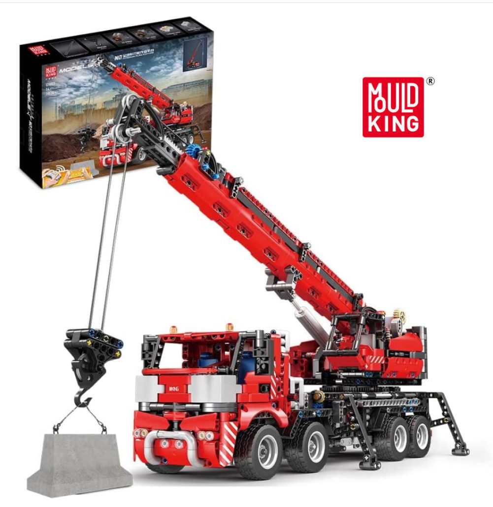 Mould King 17003 All-Terrain Pilling Platform Konstruktions-Spielset, (2828 St)