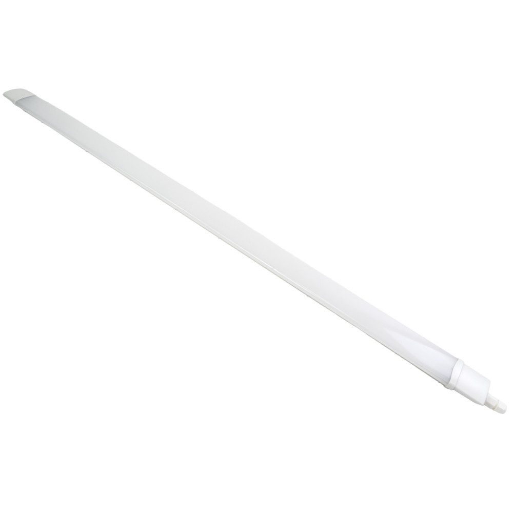 LUXULA LED Unterbauleuchte LUXULA LED Feuchtraumleuchte 120 cm 36 W 4000 K Neutralweiß Weiß, LED fest integriert, neutralweiß – Bild 5 von 5