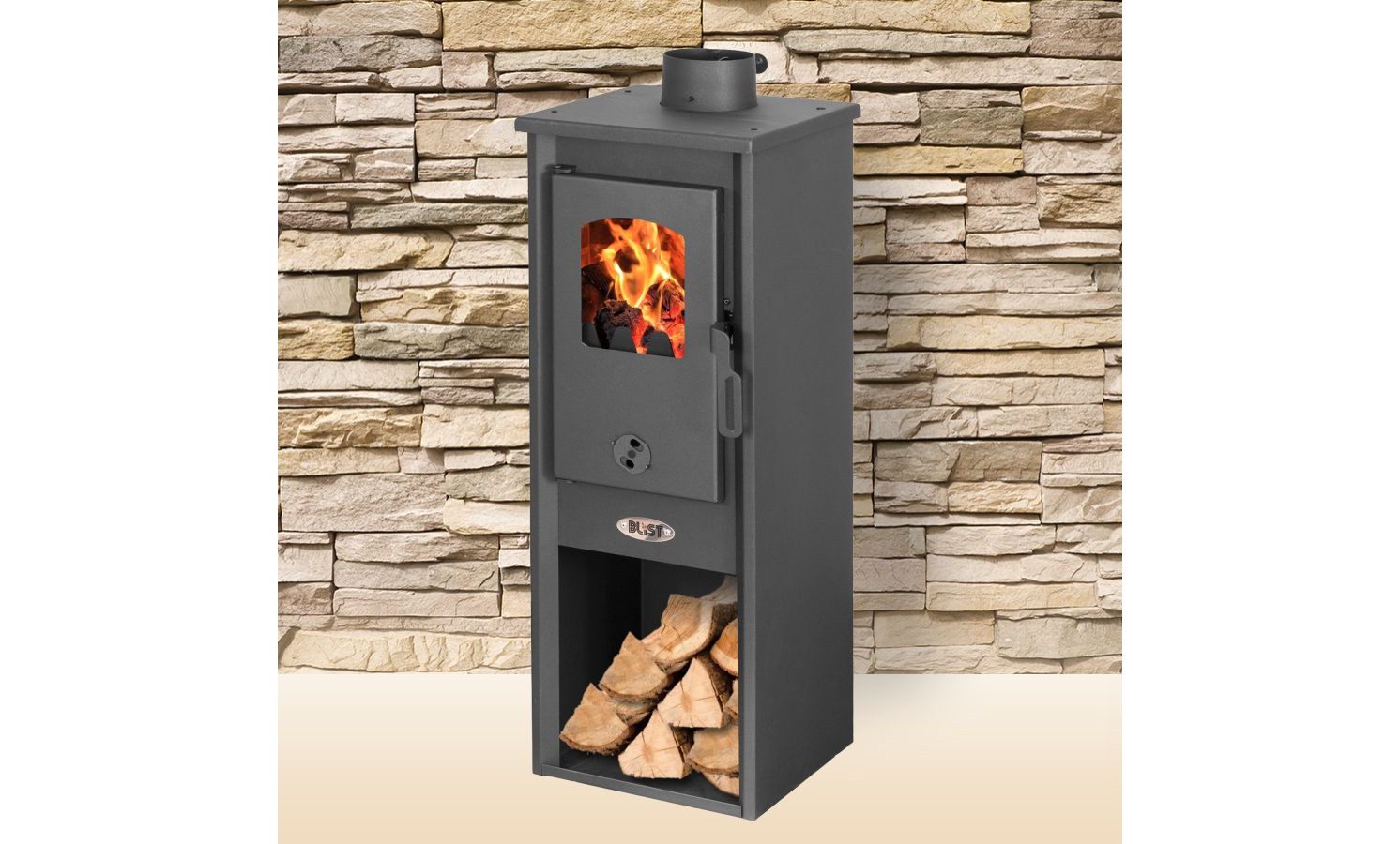 Blist Kaminofen Model 10, 6 kW günstig online kaufen