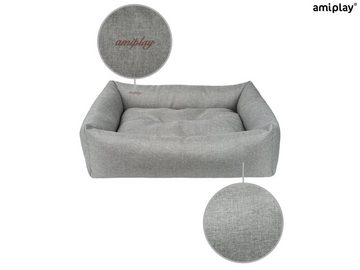 amiplay Hundematratze Palermo Luxus Lounge Komfortables Designer Hundesofa, Katzensofa