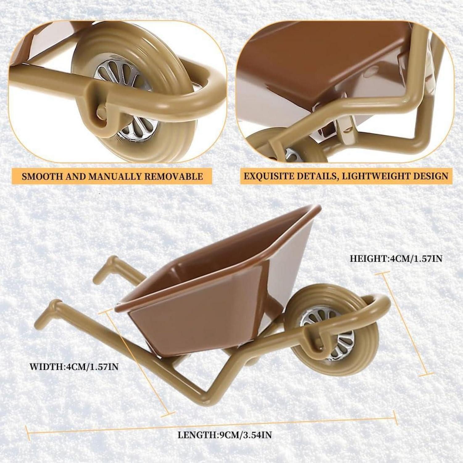 LuxusKollektion Küchenorganizer-Set Miniatur Werkzeugkasten Set 13-teilig Weihnachten Deko Wichtel Zubehör