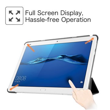 Fintie Tablet-Hülle für Huawei Mediapad M3 Lite 10,1 Zoll, Ultra Dünn Superleicht Cover, mit Auto Schlaf/Wach und Standfunktion