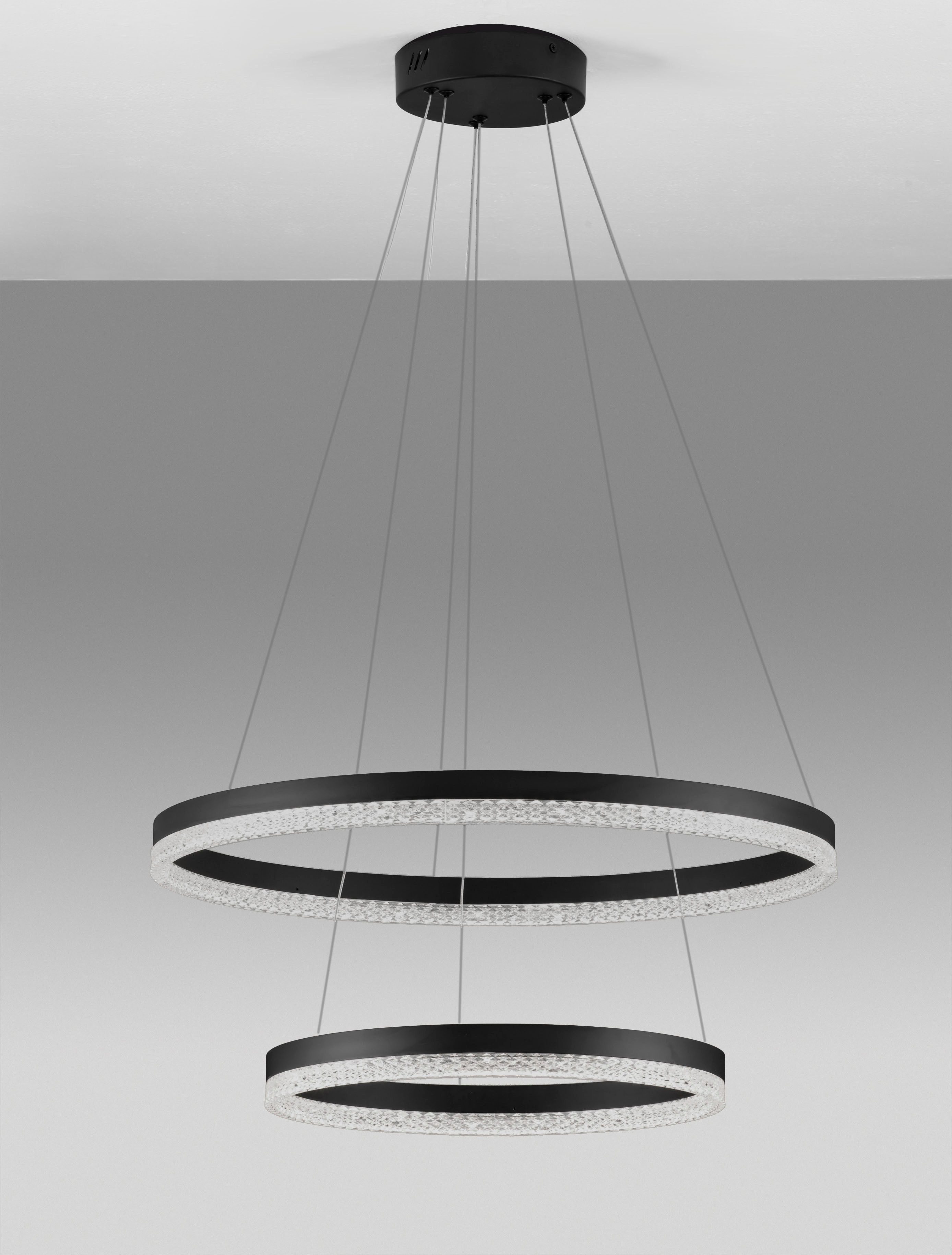 Nova Luce LED-Hängeleuchte ADRIA, Dimmfunktion, LED fest integriert, Warmweiß