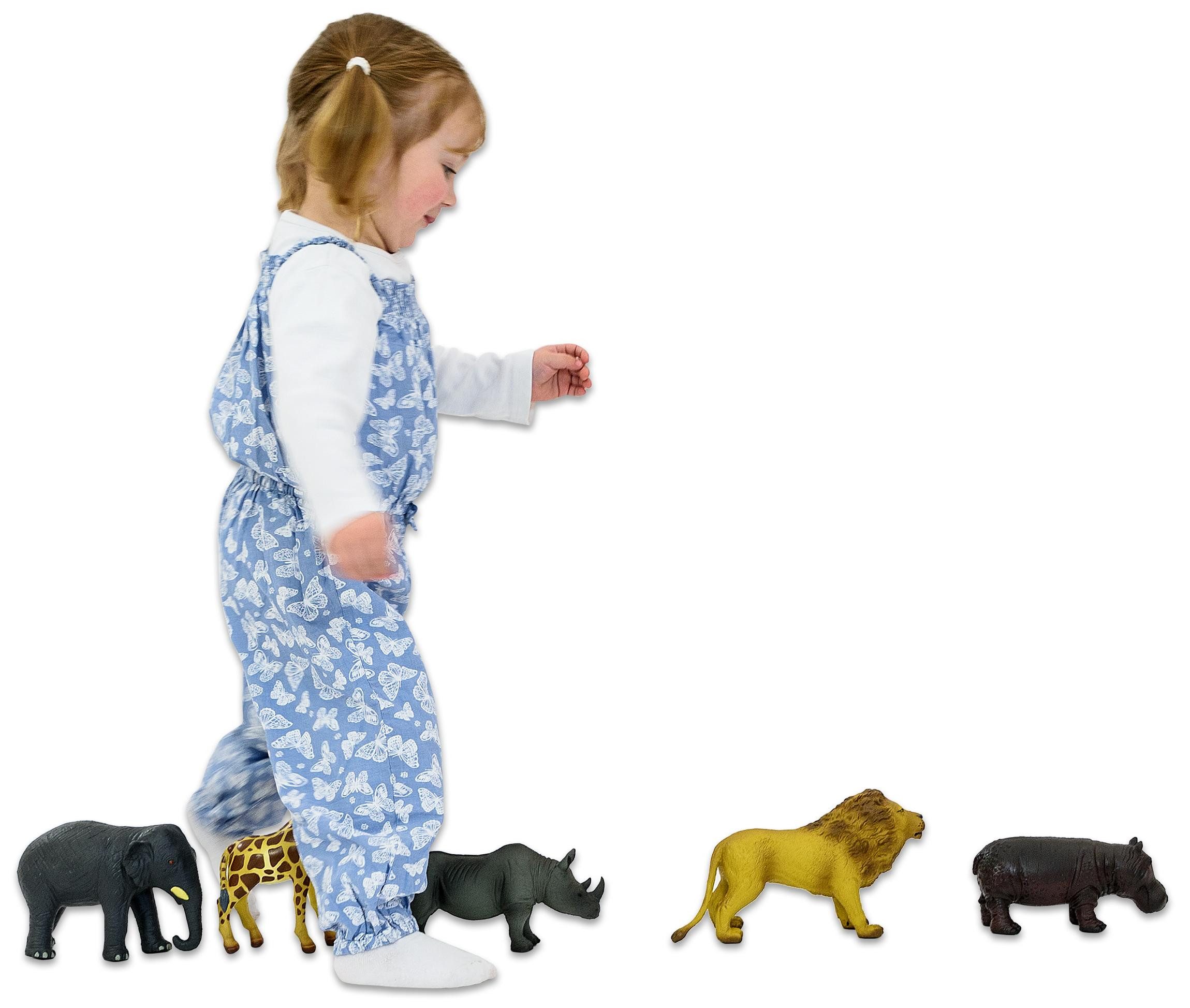 Betzold Spielfigur Wilde-Tiere-Set, 6-tlg.
