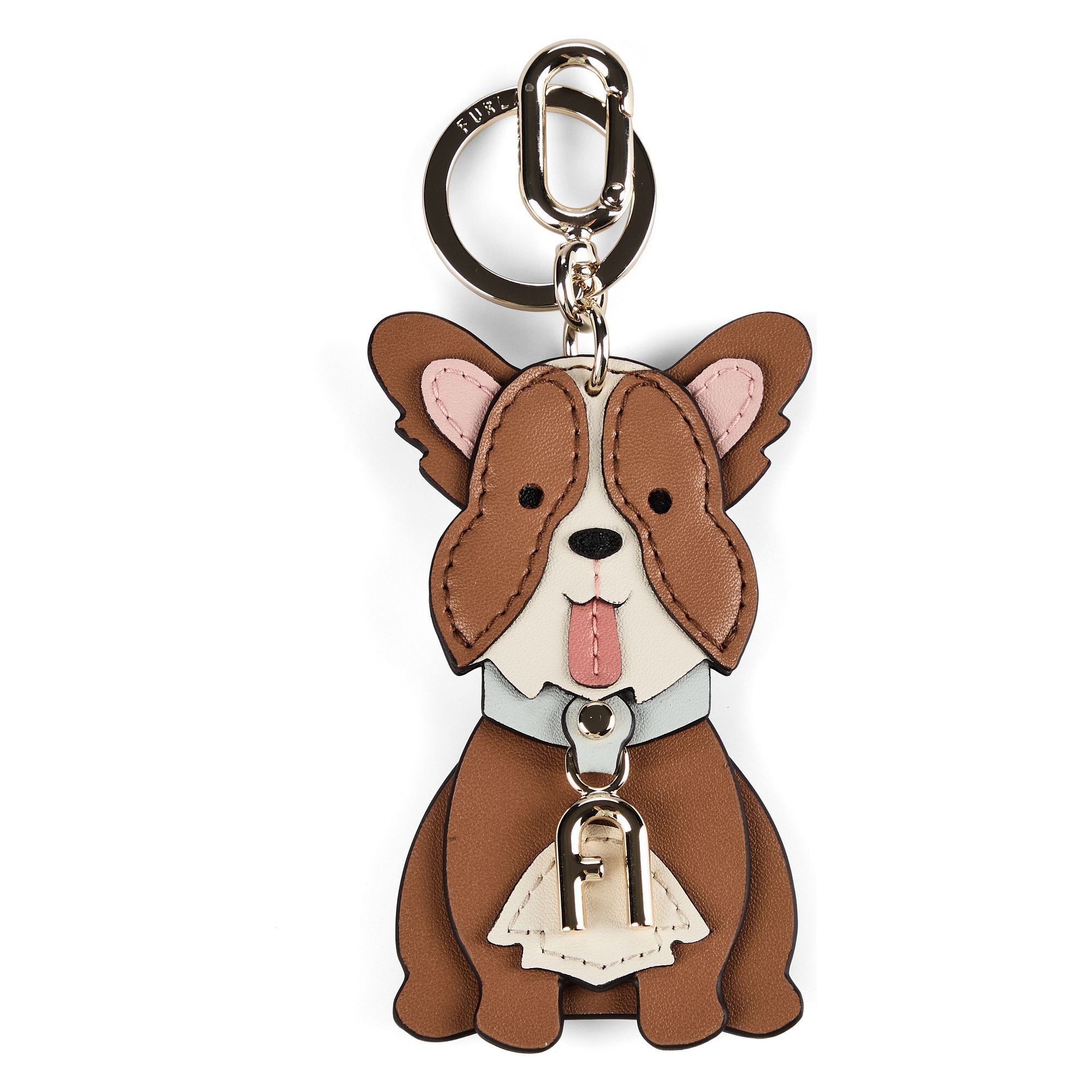 Furla Schlüsselanhänger Corgi, Leder