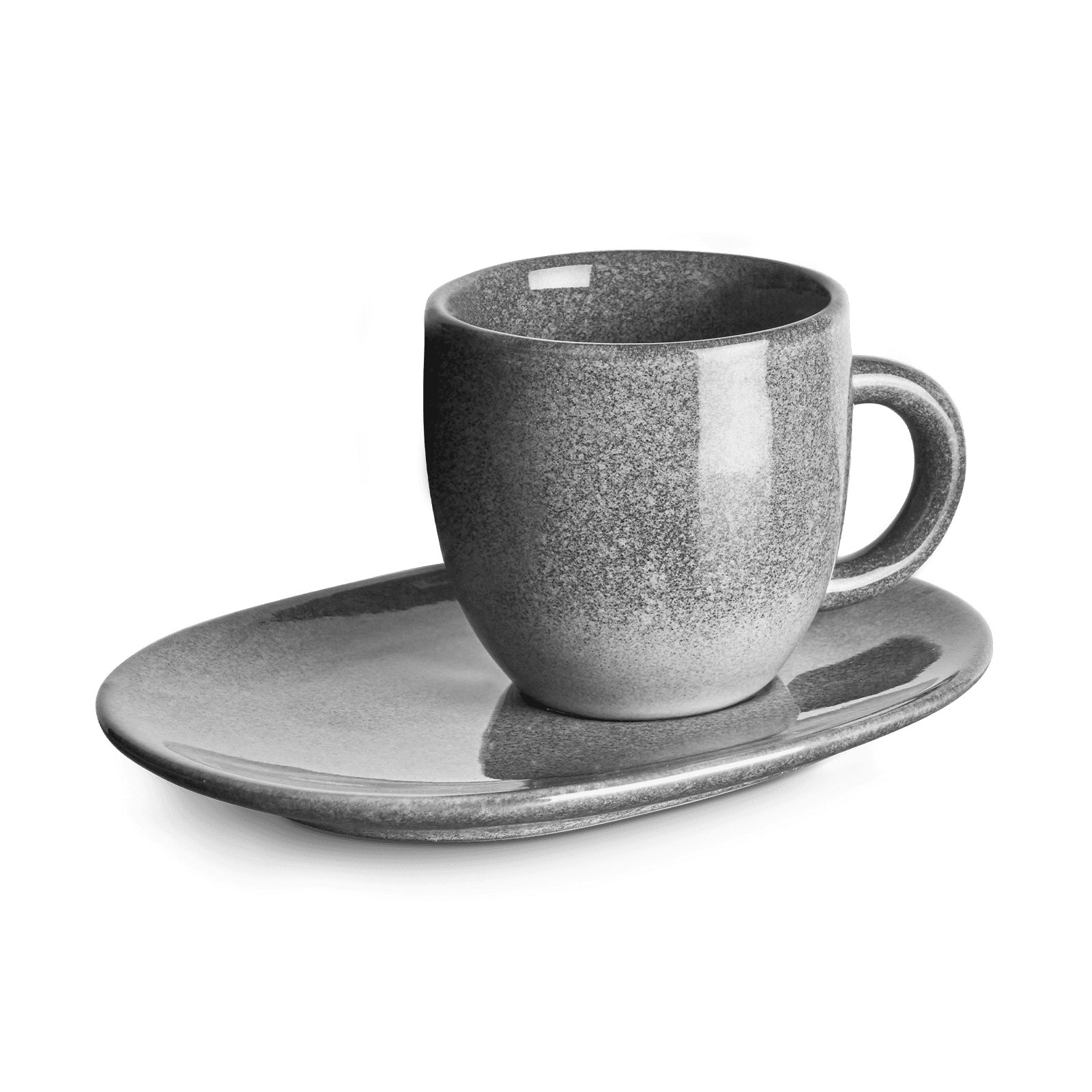 Springlane Geschirr-Set Misty Cliff, Steingut, in verschiedenen Ausführungen und Sets, Steingut, robust, kratzfest, 4er-Set Espressotasse