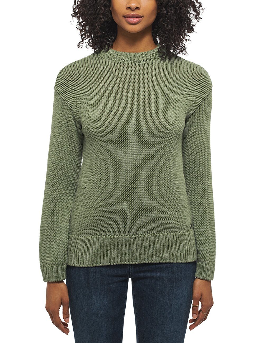 MUSTANG Sweater Carla C Jumper grün