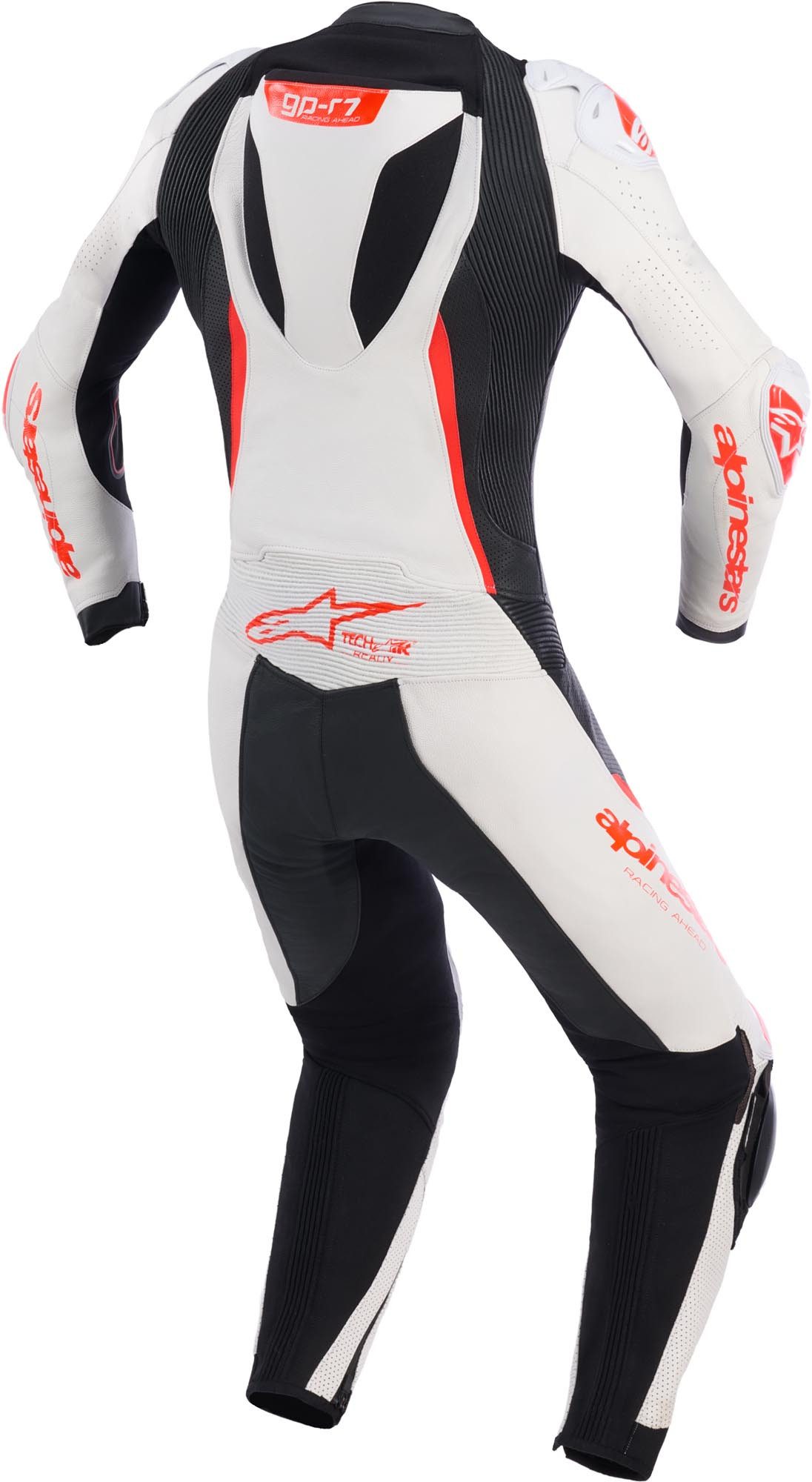 Alpinestars Motorradkombi Stella GP-R7 Damen 1-Teiler Motorrad Lederkombi Airbag vorbereitet,Ellenbogenprotektoren enthalten,mit Höcker,Kni