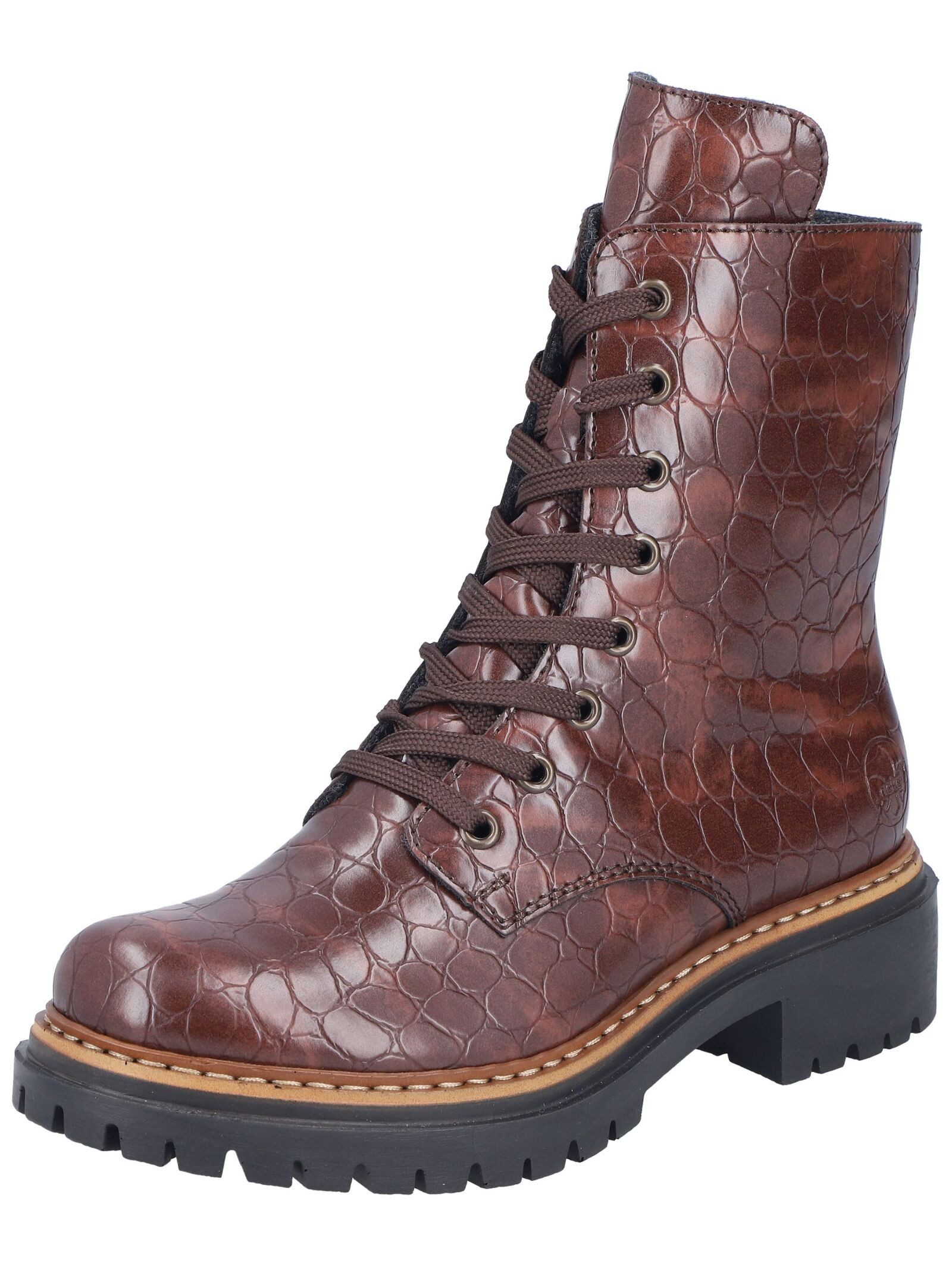 Rieker Rieker Stiefelette Lederimitat Schnürstiefelette
