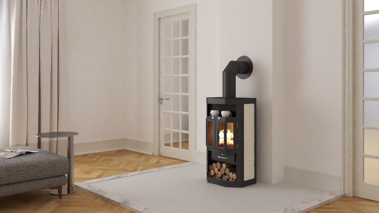 Victoria 05 Kaminofen Taro 2, 10,00 kW günstig online kaufen