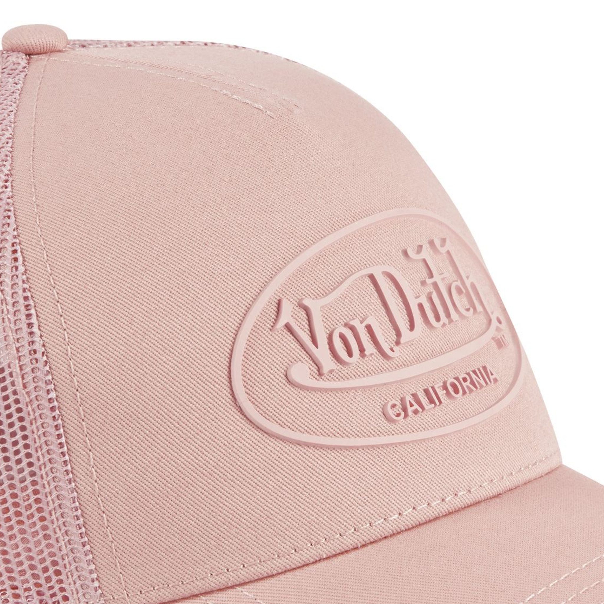 Von Dutch Trucker Cap Von Dutch Originals Trucker Cap - CALIFORNIA Twill Rubber T/T (Basecap, Basecap, Meshcap, Trucker Kappe)