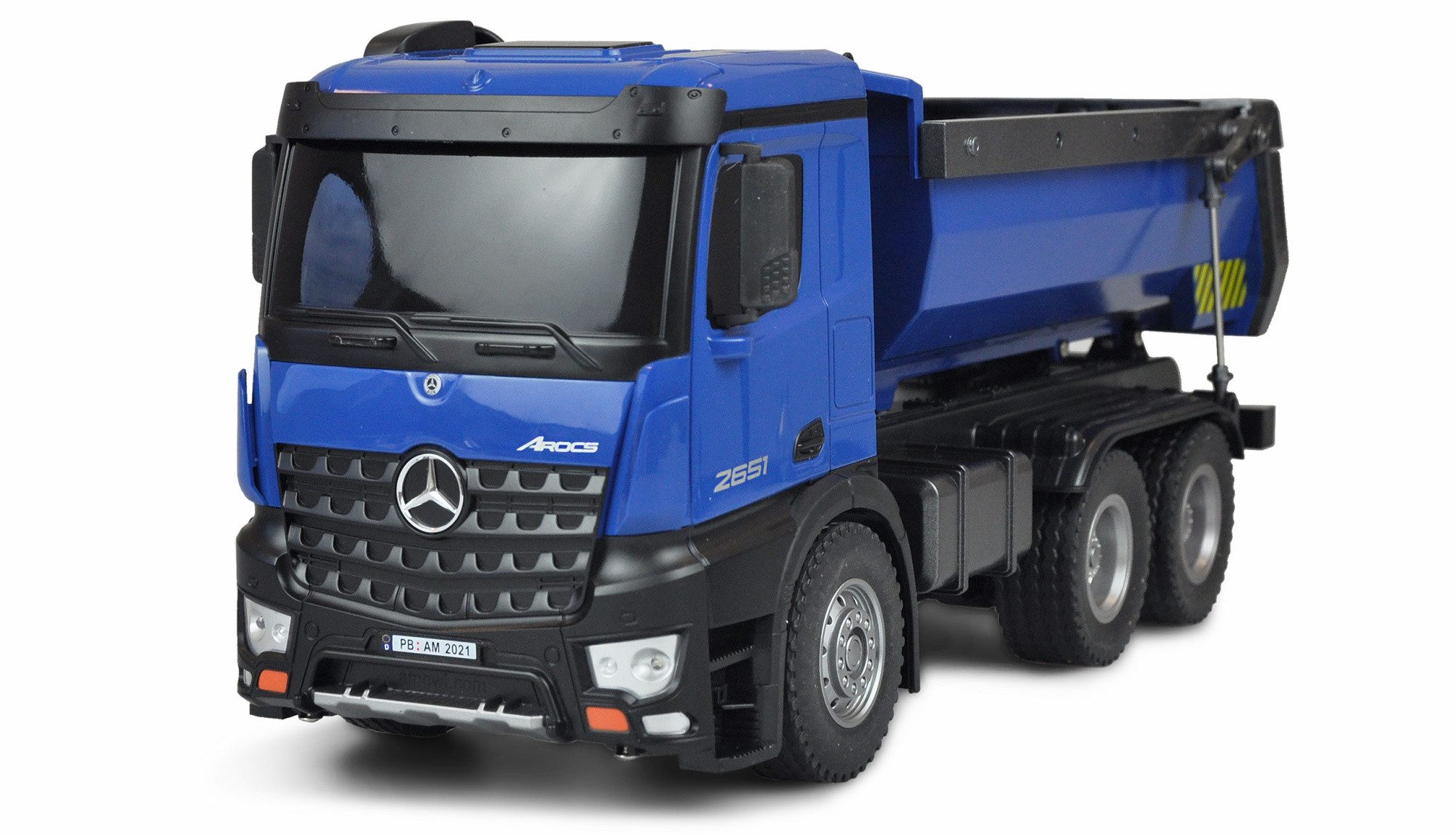 Amewi RC-Bagger Amewi RC Mercedes Benz Arocs Muldenkipper 2,4GHz RTR 1:14 blau