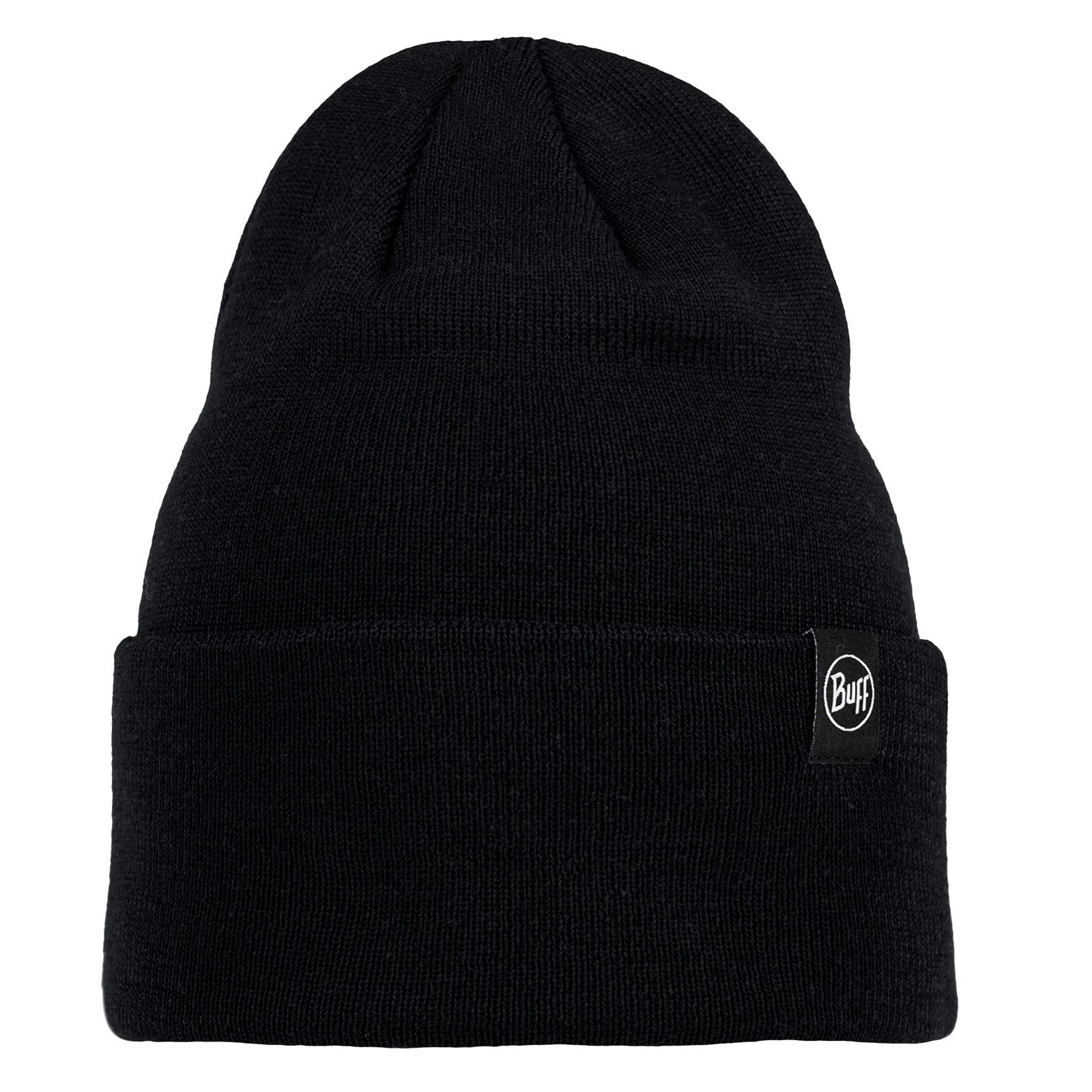 Buff Strickmütze Knitted Beanie Lilon mit breitem Umschlag