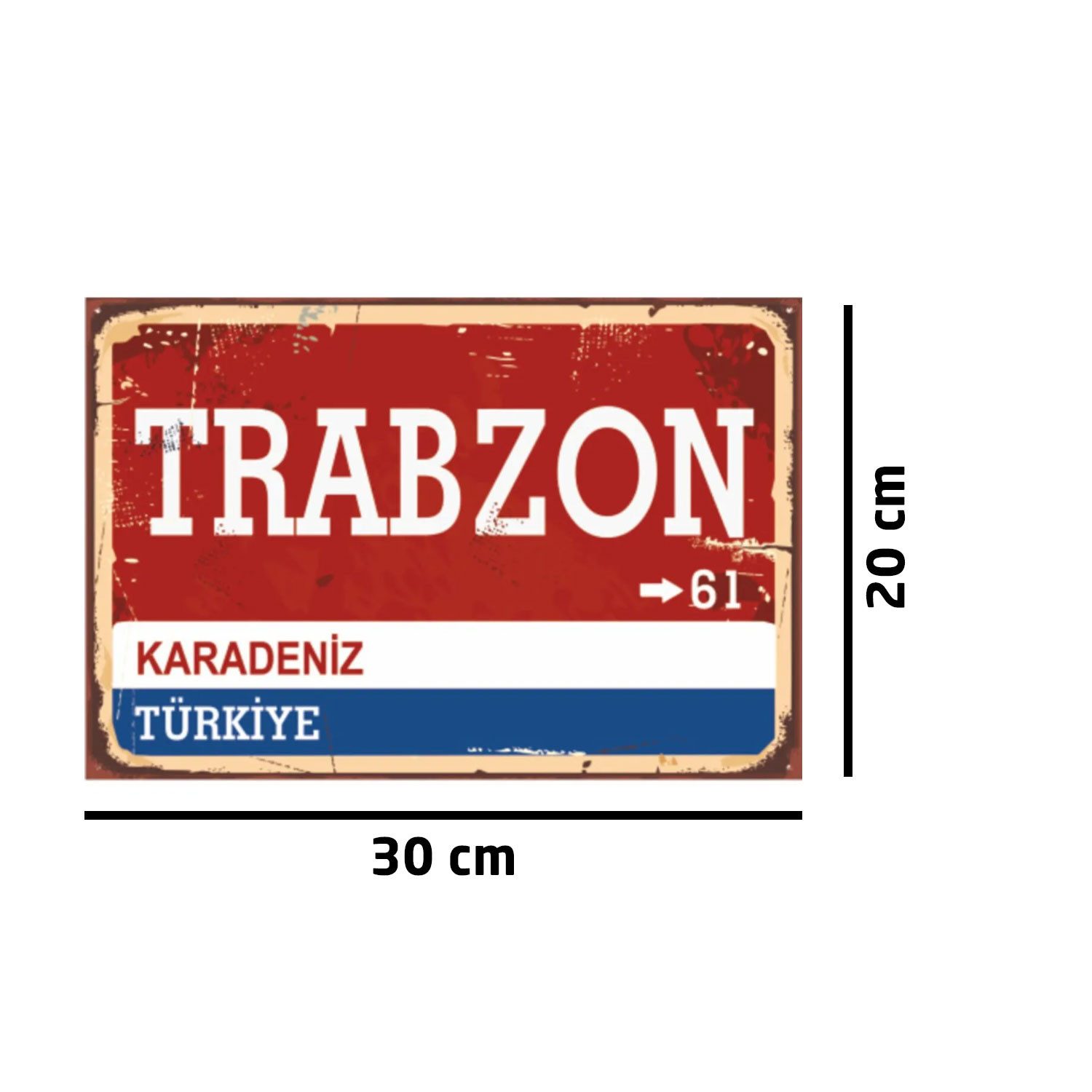 Jungengel Wandbild Trabzonspor 20x30 cm Nostalgie Trabzon 61 Taraftar Karad günstig online kaufen