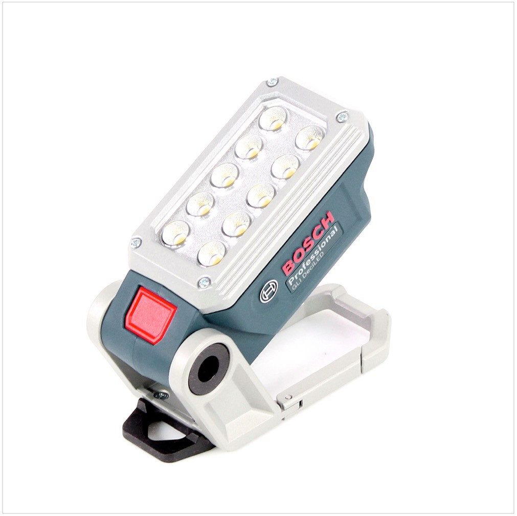 Bosch Professional Baustrahler GLI DeciLED 10,8 Volt Akku Lampe Worklight Solo (06014A0000)