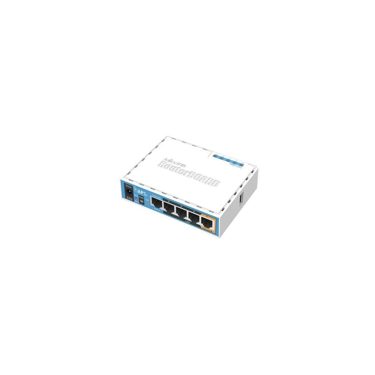 MikroTik RB952UI-5AC2ND - hAP ac lite, 650 MHz CPU, 64 MB RAM WLAN-Access Point | Router