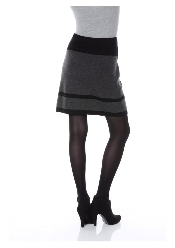 Aniston CASUAL Wickelrock mit seitlichen Schnallen verziert günstig online kaufen