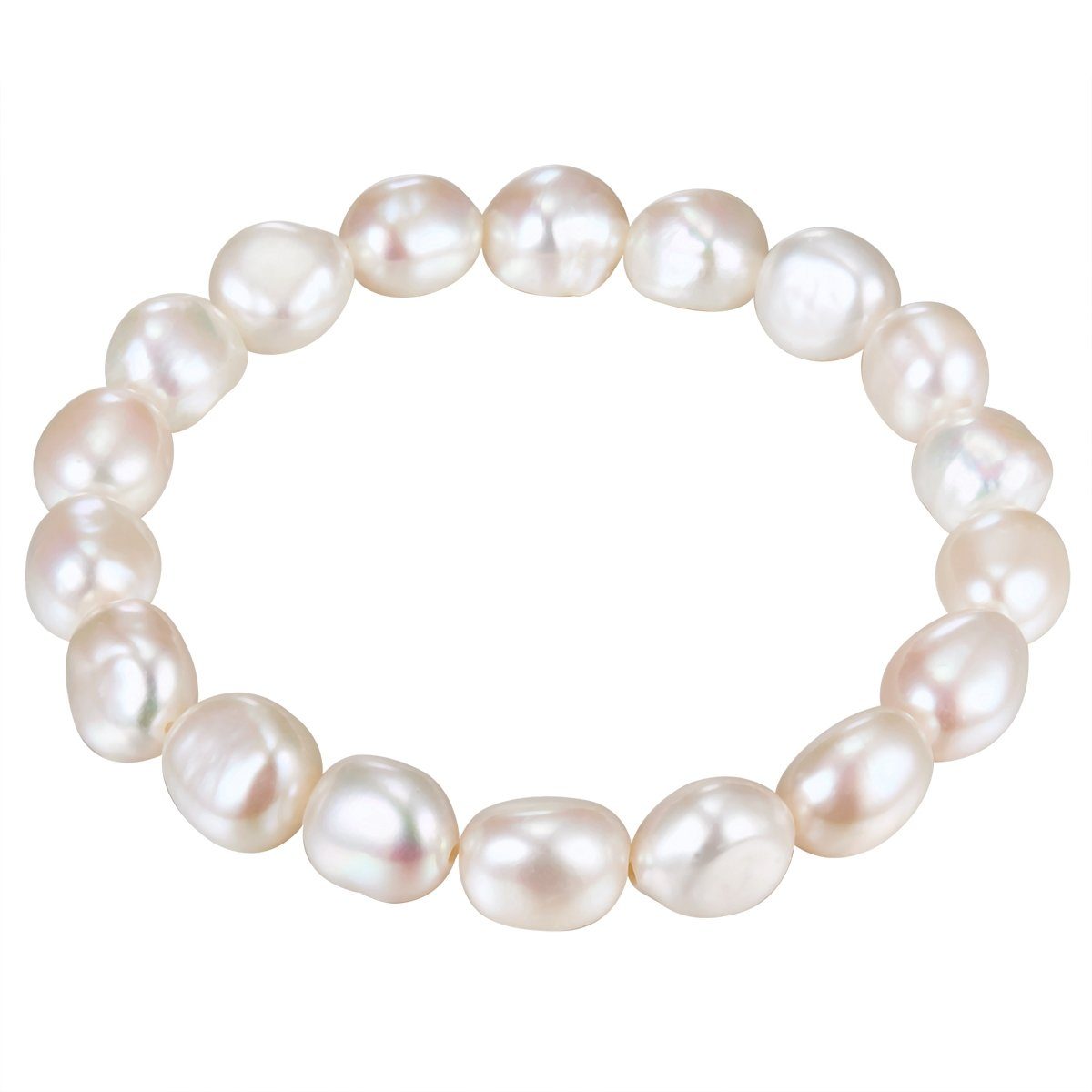 Valero Pearls Perlenarmband weiß, aus Sterling Silber