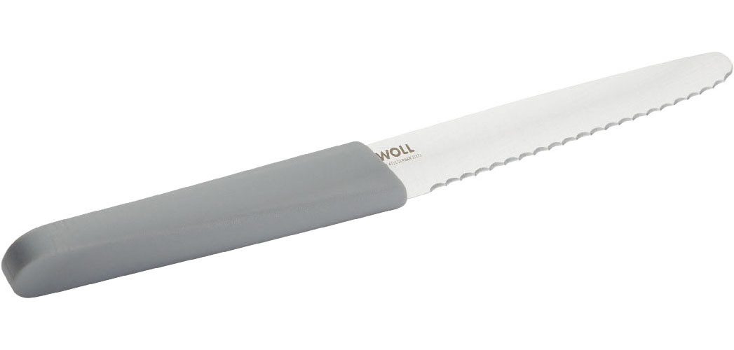 WOLL Brotzeitmesser Cutting Edge (1 Stück), aus deutschem Edelstahl gemäß DIN 1.4116