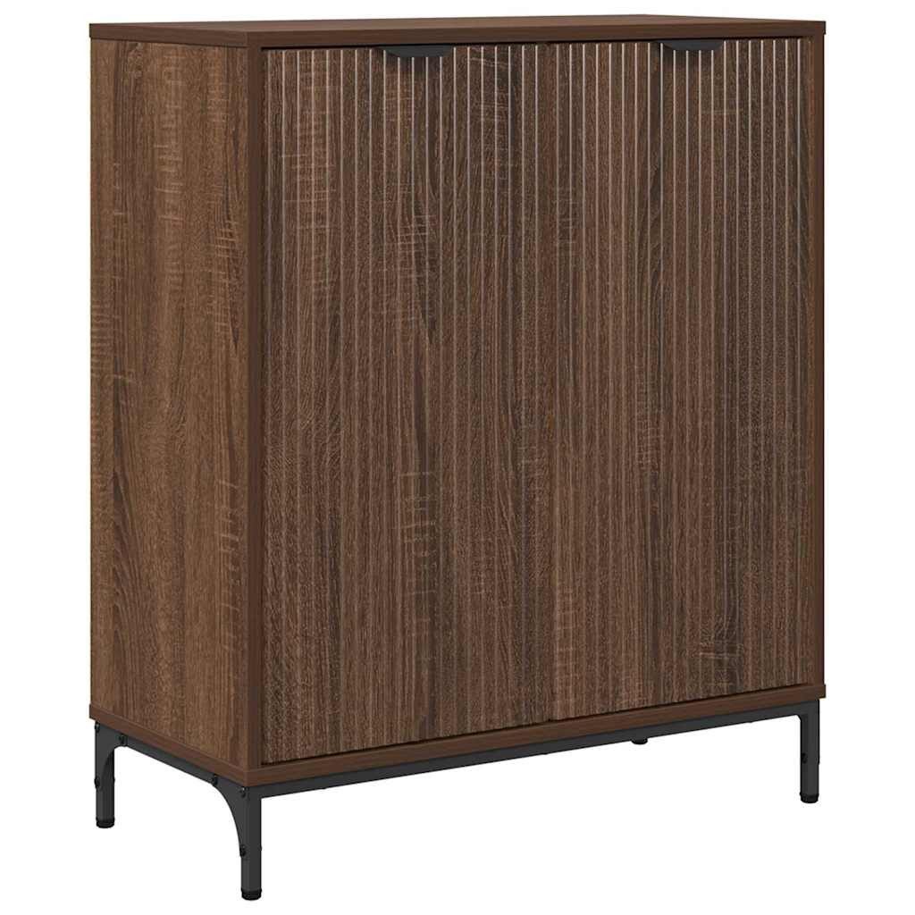 vidaXL Sideboard Sideboard Braune Eiche 69,5 günstig online kaufen