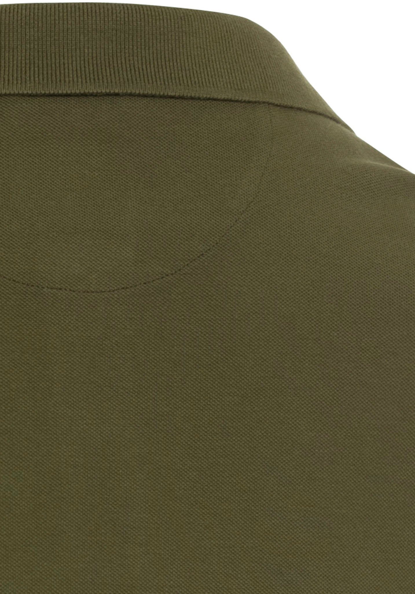 active Poloshirt Olive brown camel