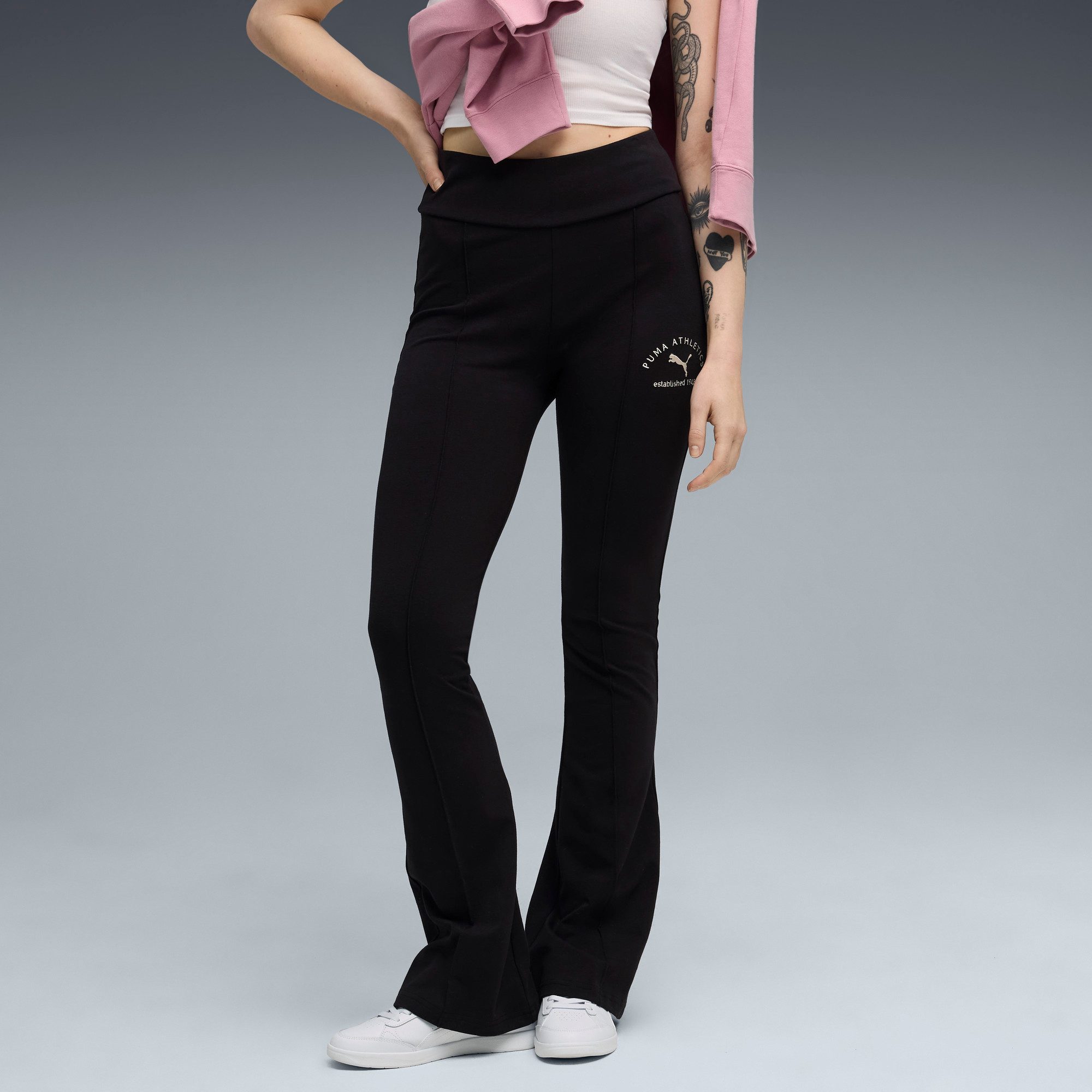 PUMA Leggings CLASS HIGH-WAIST FLARED LEGGINGS günstig online kaufen