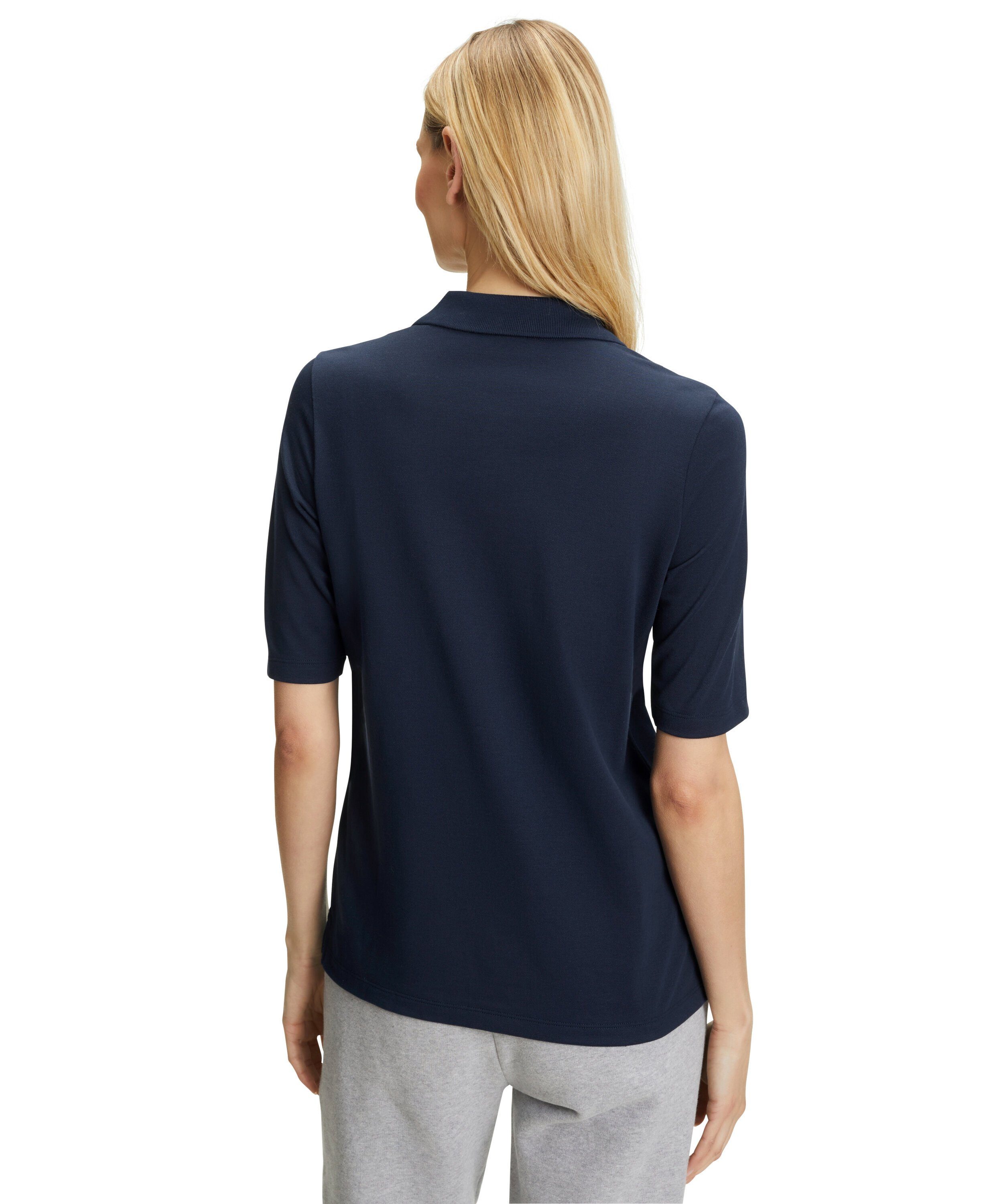 FALKE Poloshirt aus reiner Baumwolle (6116) blue space