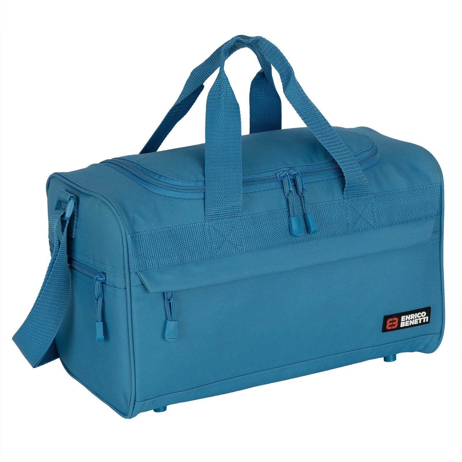 40 Fitnesstasche Reisetasche SKY-BLUE L Damen Herren EAAKIE Sporttasche Saunatasche Reisetasche
