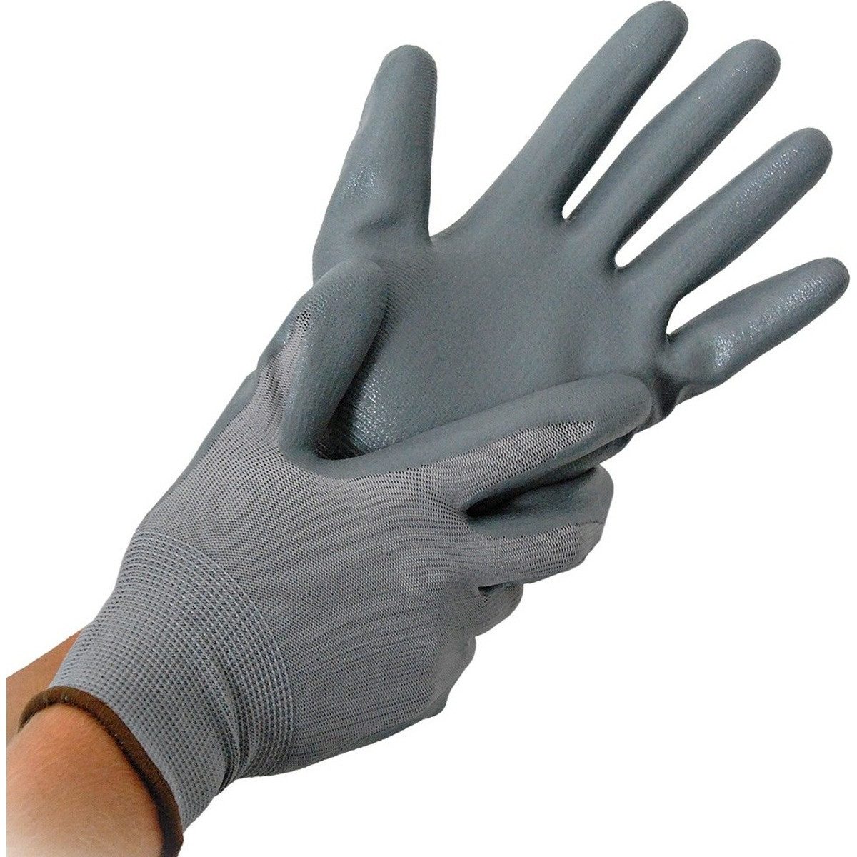 Franz Mensch Arbeitshandschuh-Set franz mensch unisex Arbeitshandschuhe Craft M grau Größe 8