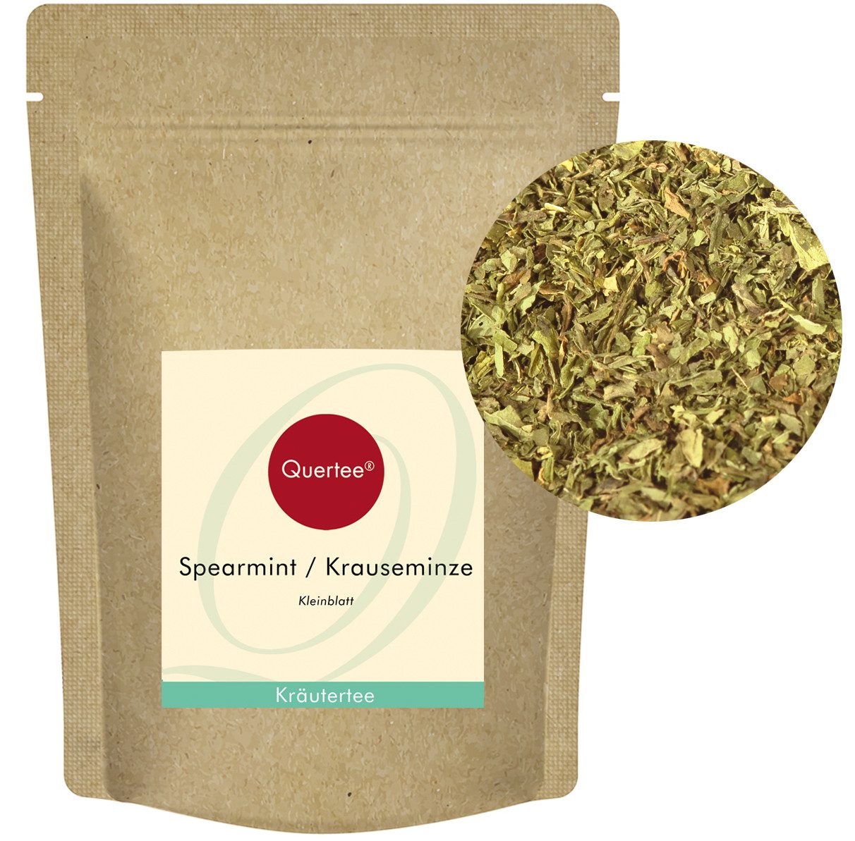 Quertee Tee Spearmint Tee – Krauseminze lose, mild & koffeinfrei
