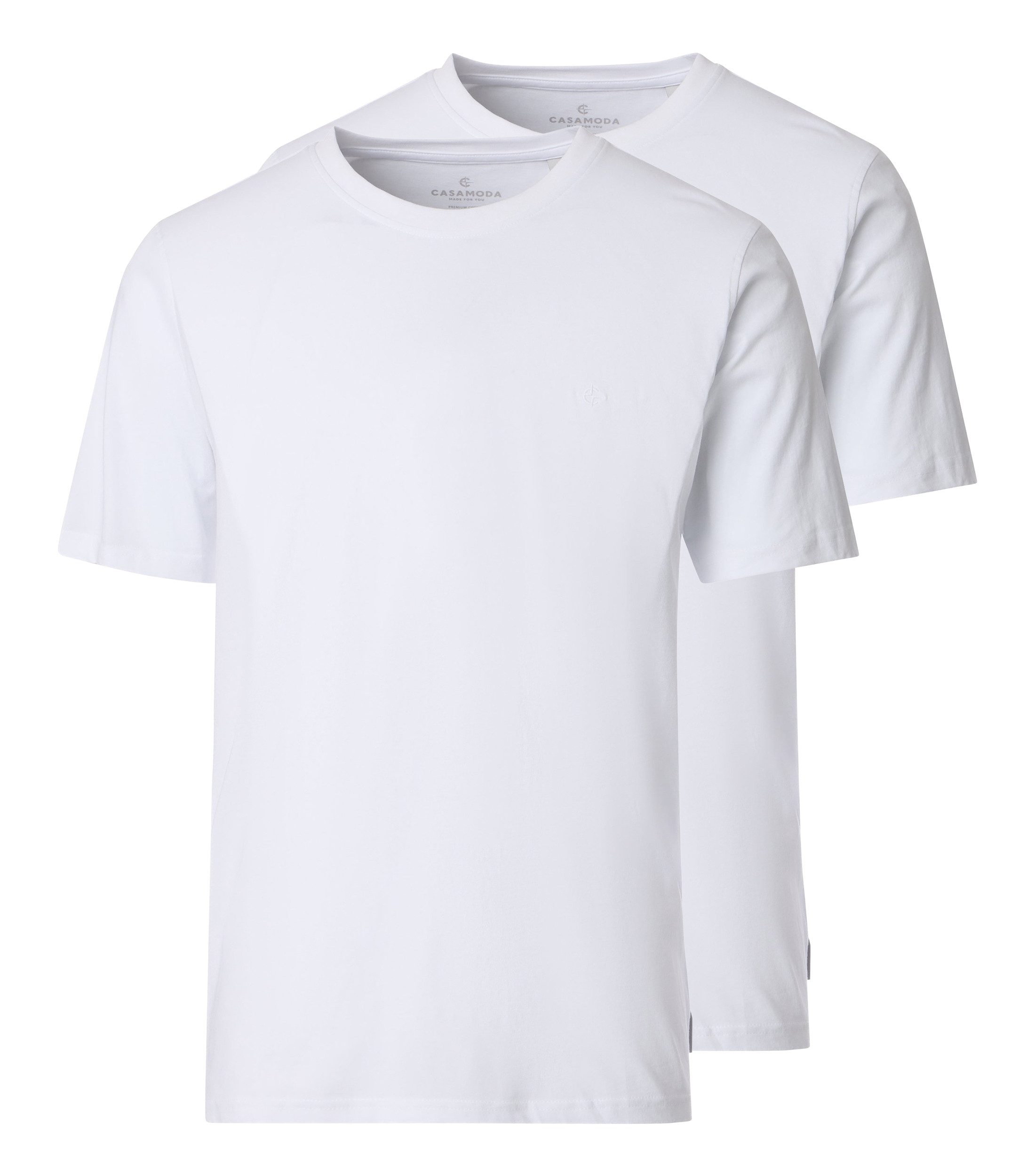 CASAMODA T-Shirt CASAMODA T-Shirt Doppelpack uni