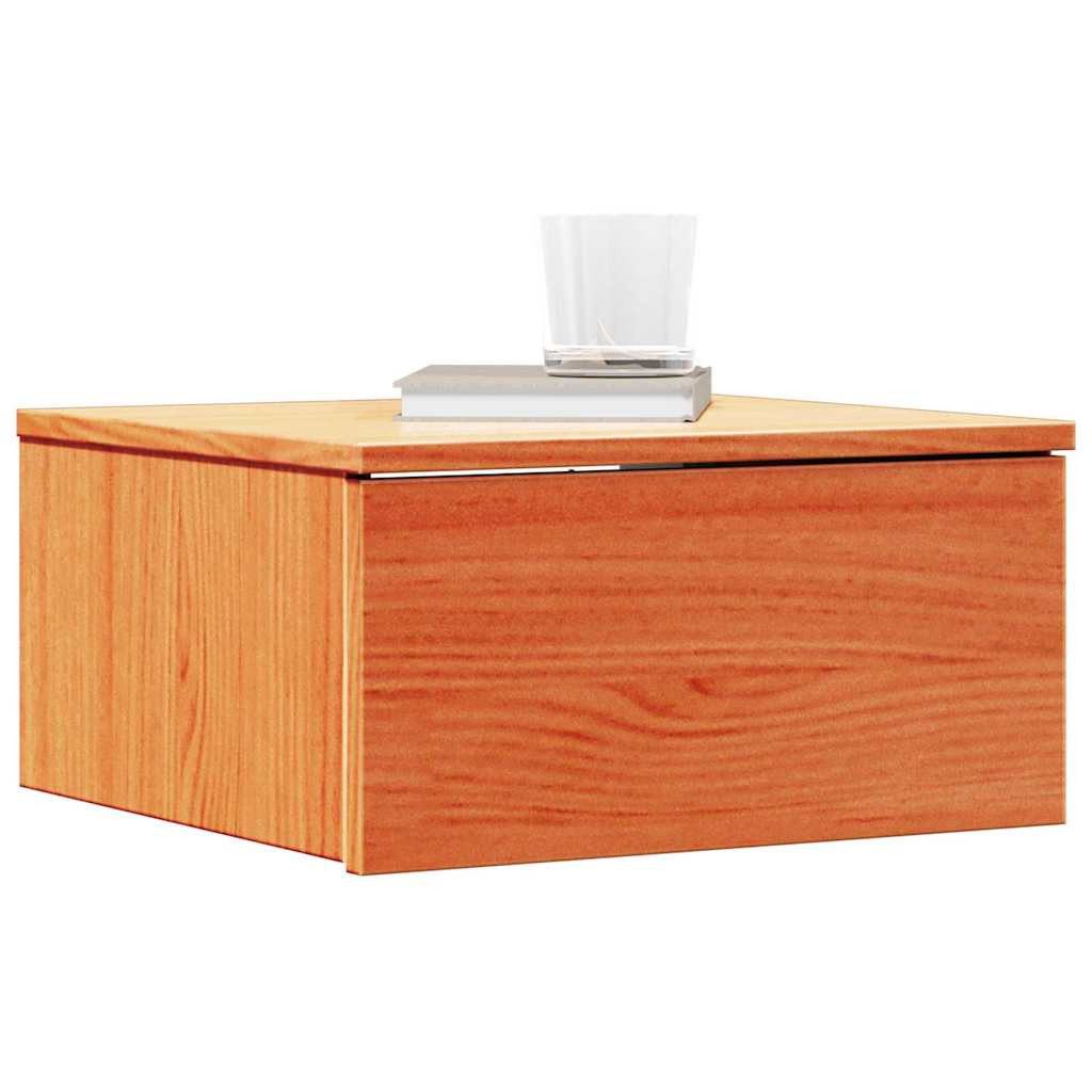 vidaXL Nachttisch Nachttisch 2 pcs Wachsbraun günstig online kaufen