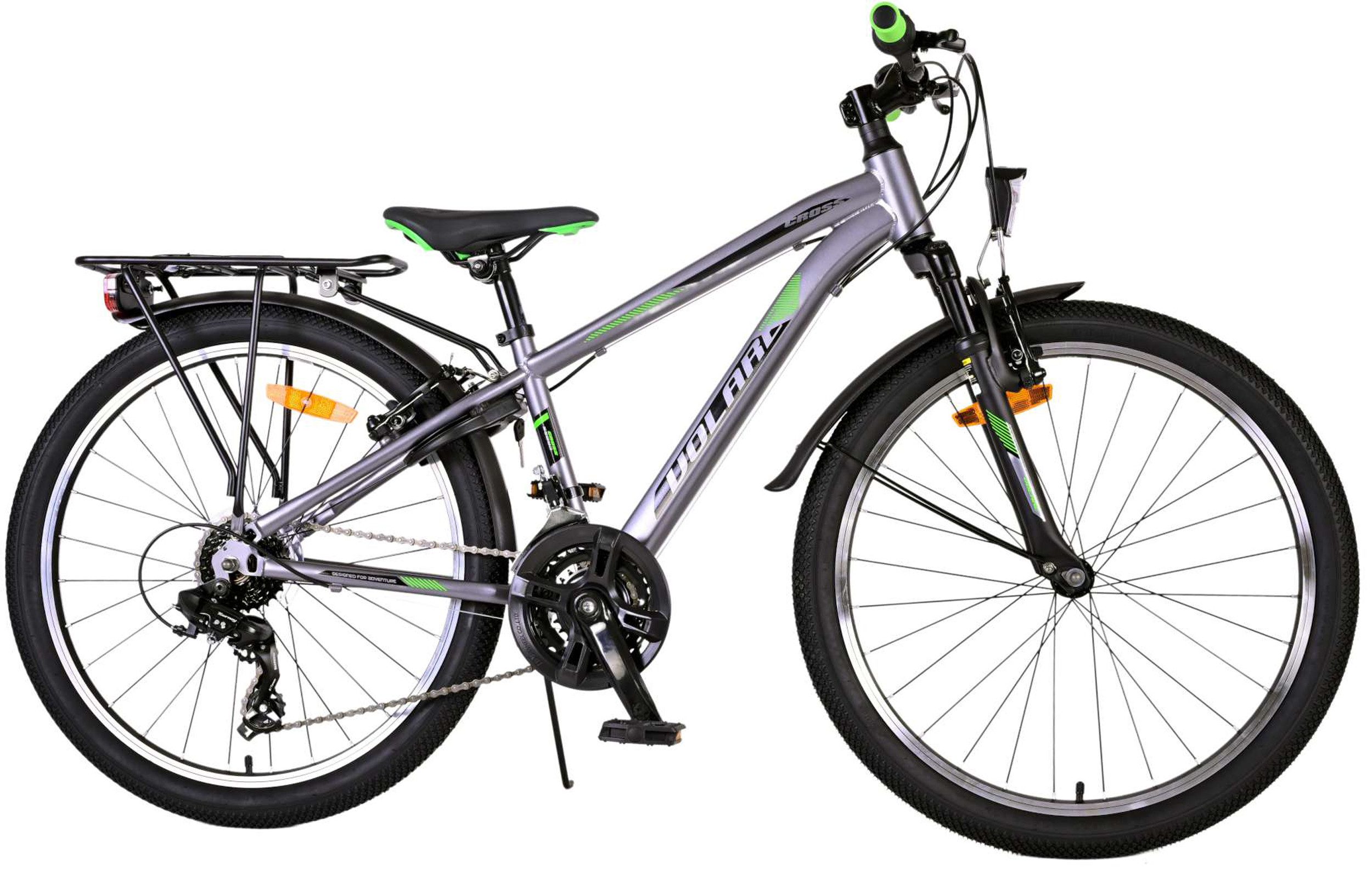 Thumbnail - TPFSports Kinderfahrrad Volare Cross 24 Zoll mit 2 Handbremsen, 18 Gang, (Jungsfahrrad - Jungen Kinderrad - 18 Gänge - S...