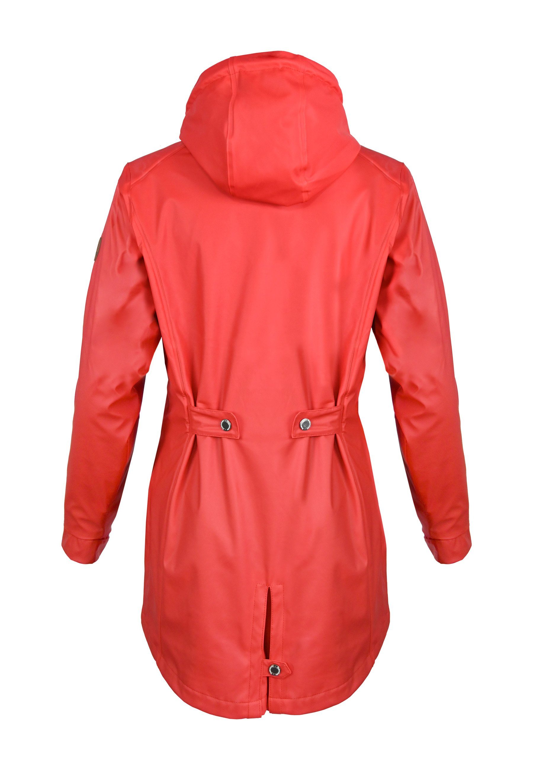 Regenliebe Regenjacke Friesennerz Regenmantel mit gestreiftem Innenfutter günstig online kaufen