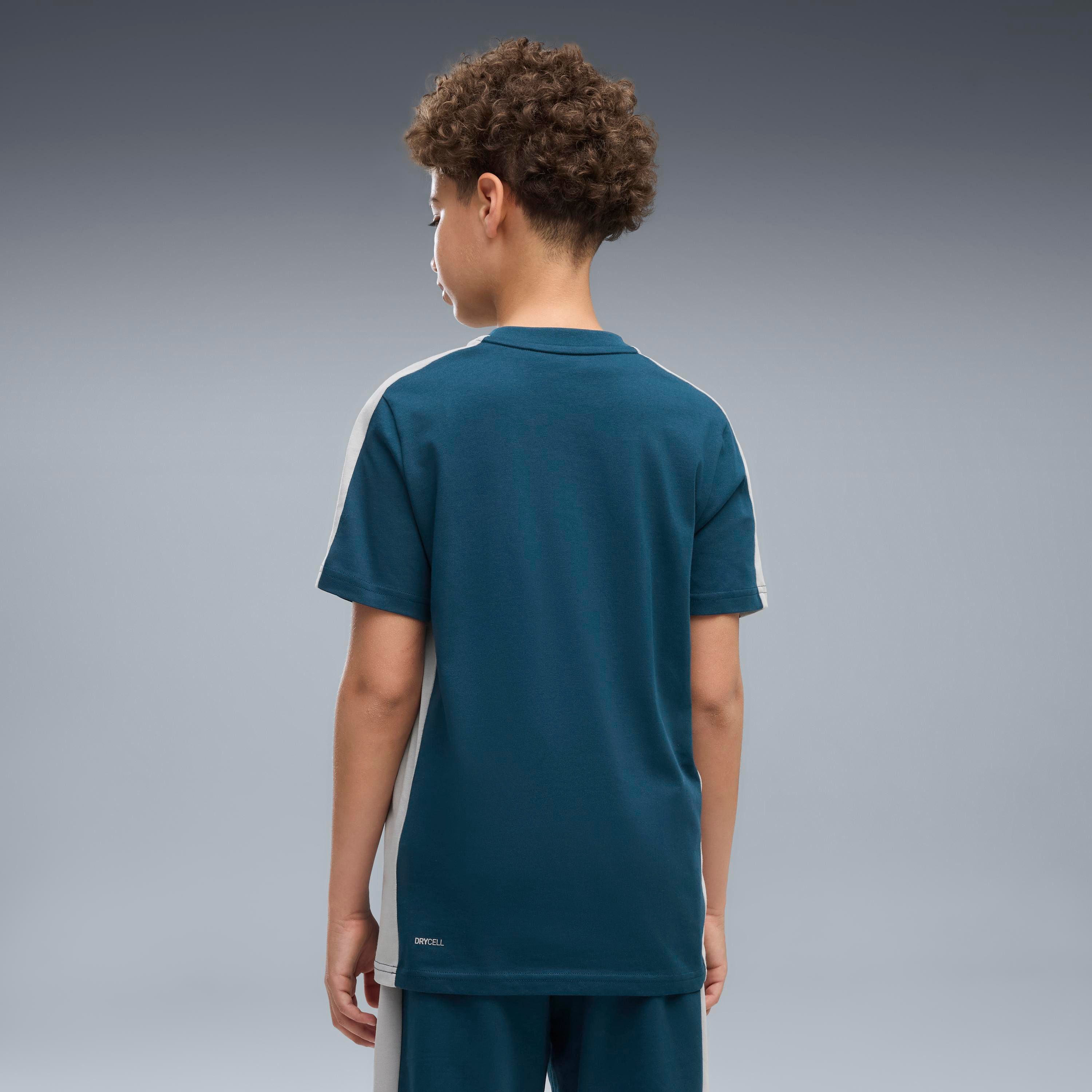 PUMA T-Shirt ACTIVE SPORTS SMALL GRAPHIC TEE B Regular Fit, kurze Ärmel, sportlicher Stil, für Jugendliche – Bild 2 von 5