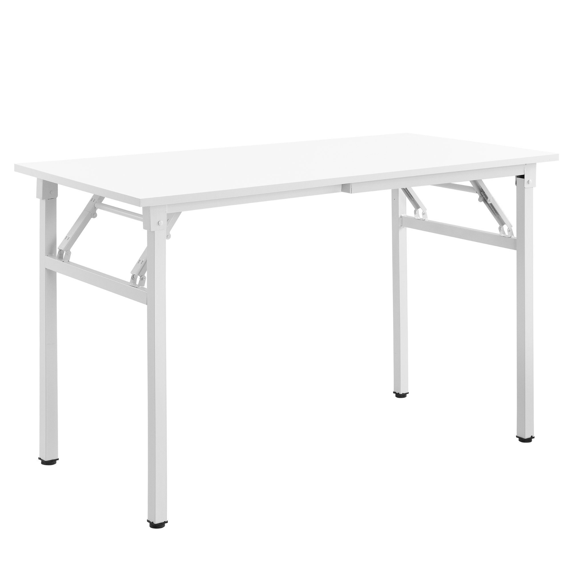 neu.haus Klapptisch, »Alta« Schreibtisch höhenverstellbar 120x60 cm Weiß
