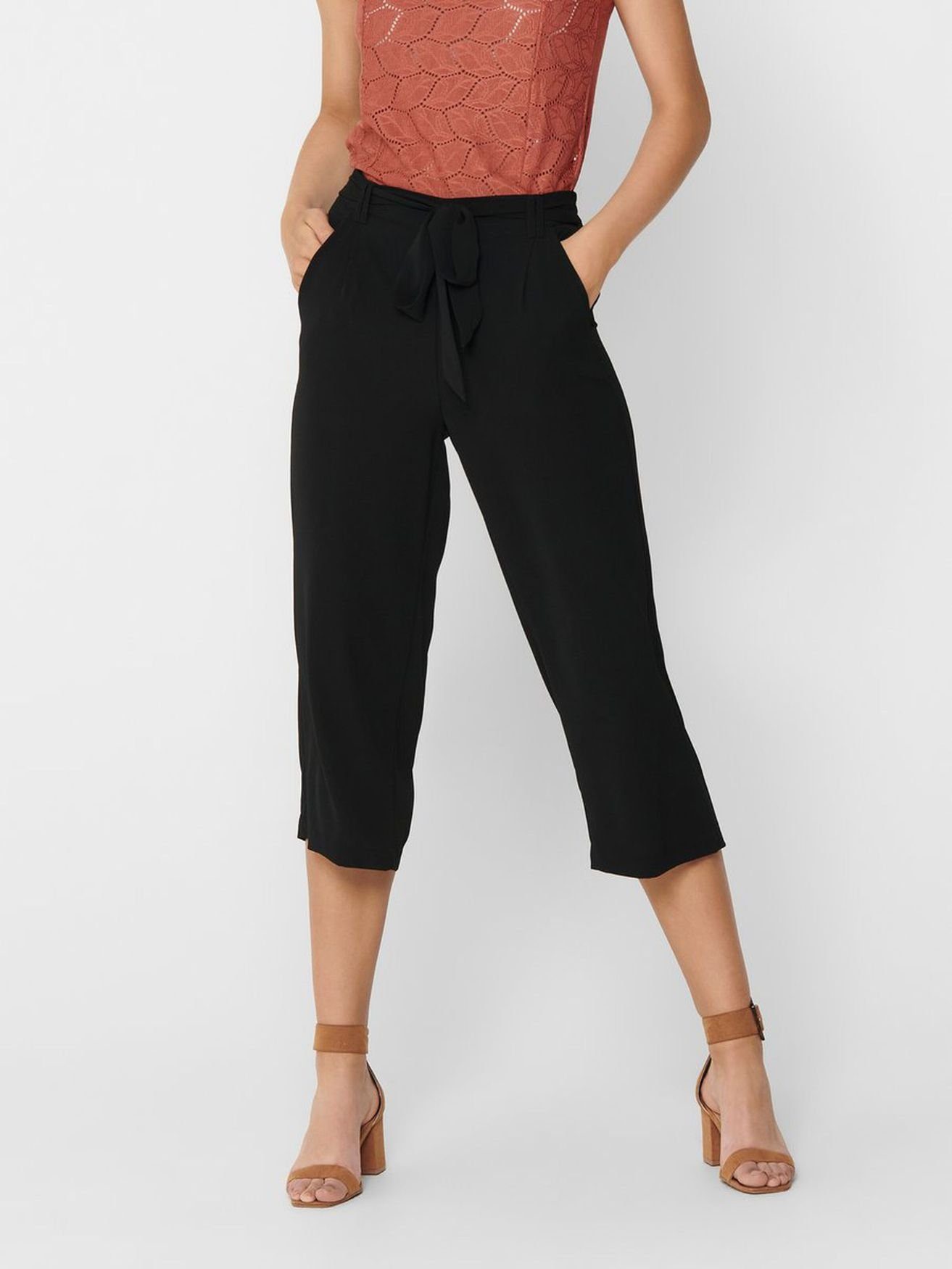 ONLY Stoffhose (1-tlg) ONLWINNER PALAZZO CULOTTE günstig online kaufen