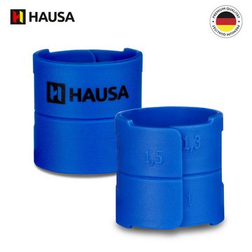 Hausa wasserfeste Abdichtung unter Bodenfliese Dicht-Set PRO6, blau, 4,5kg Flüssigfolie, 1L Tiefengrund, 5m Dichtband, 2x Innenecke, 2x Wandmanschette, 2x Billy Click